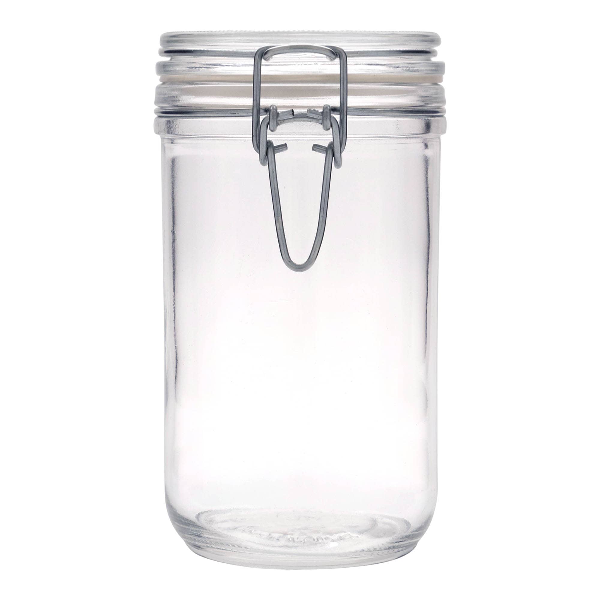 750 ml borcan cu clemă metalică „Fido”, gură: închidere cu clemă metalică