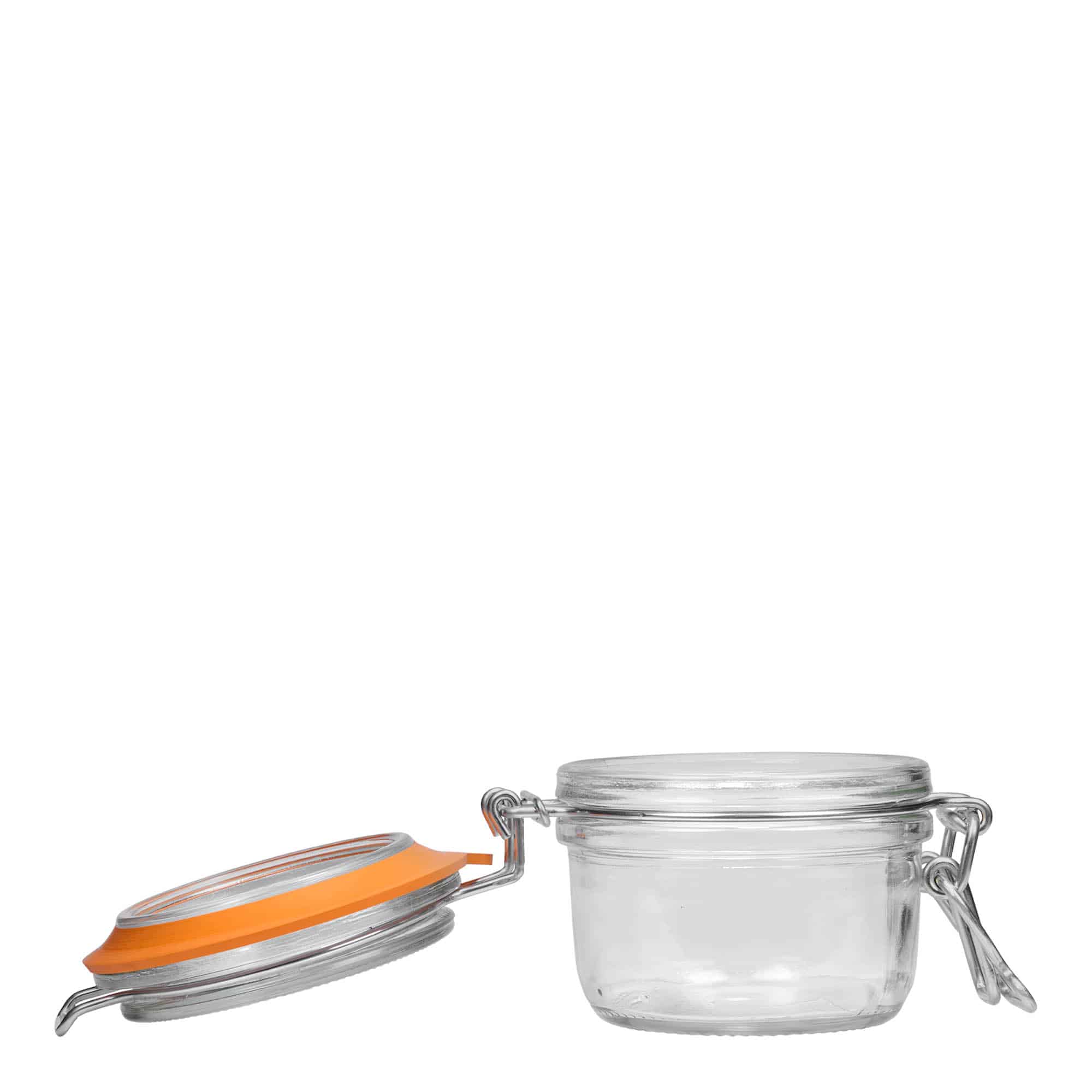 125 ml borcan cu capac cu clemă „Le Parfait Super Terrine”, deschidere: capac cu clemă metalică