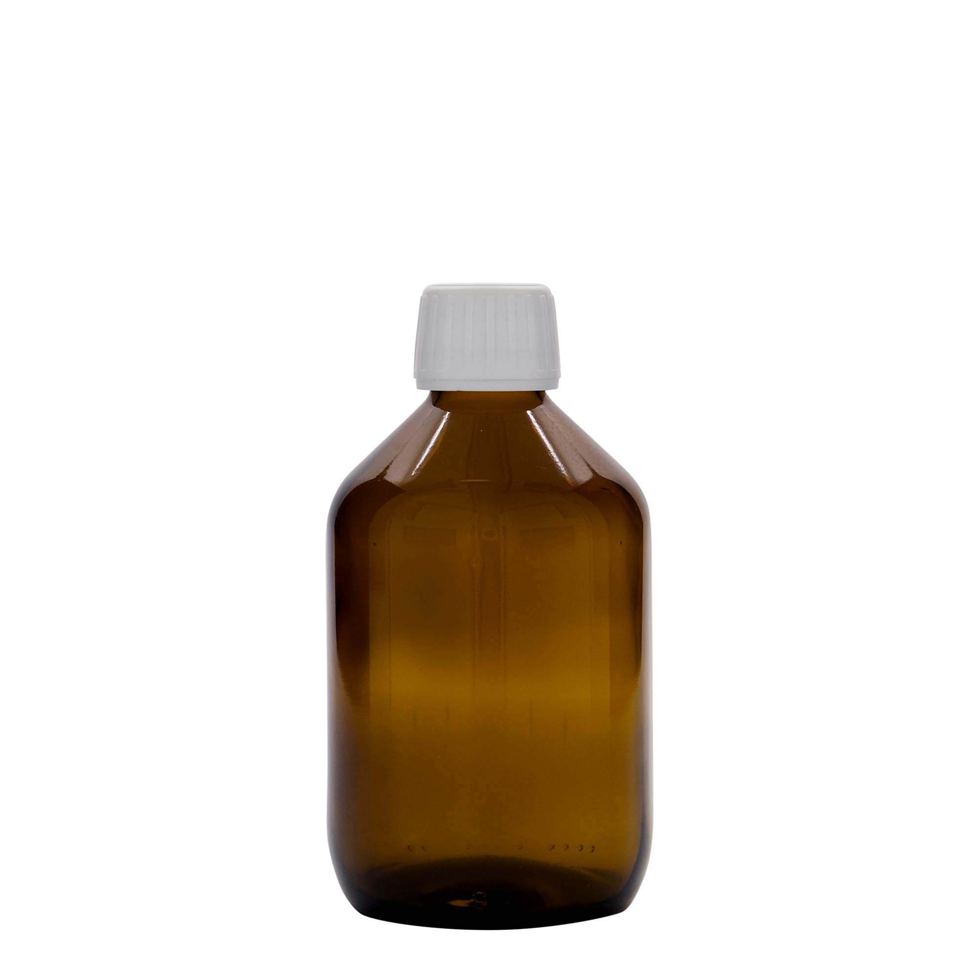 300 ml sticlă medicală, maro, sticlă, gură: PP 28