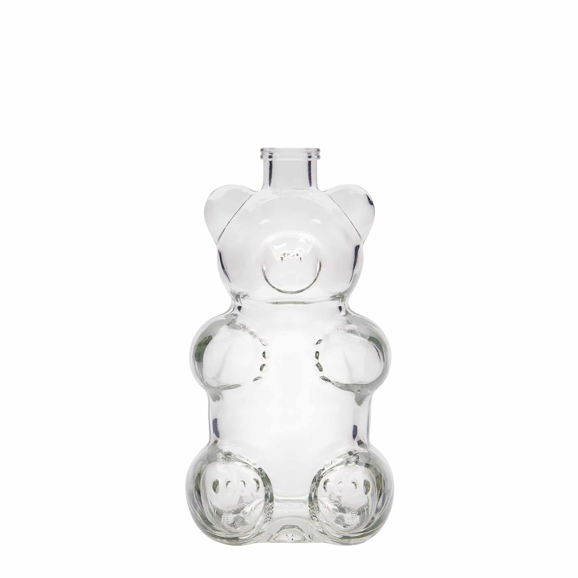 Sticlă de sticlă de 350 ml „Urs”, gură: dop de plută