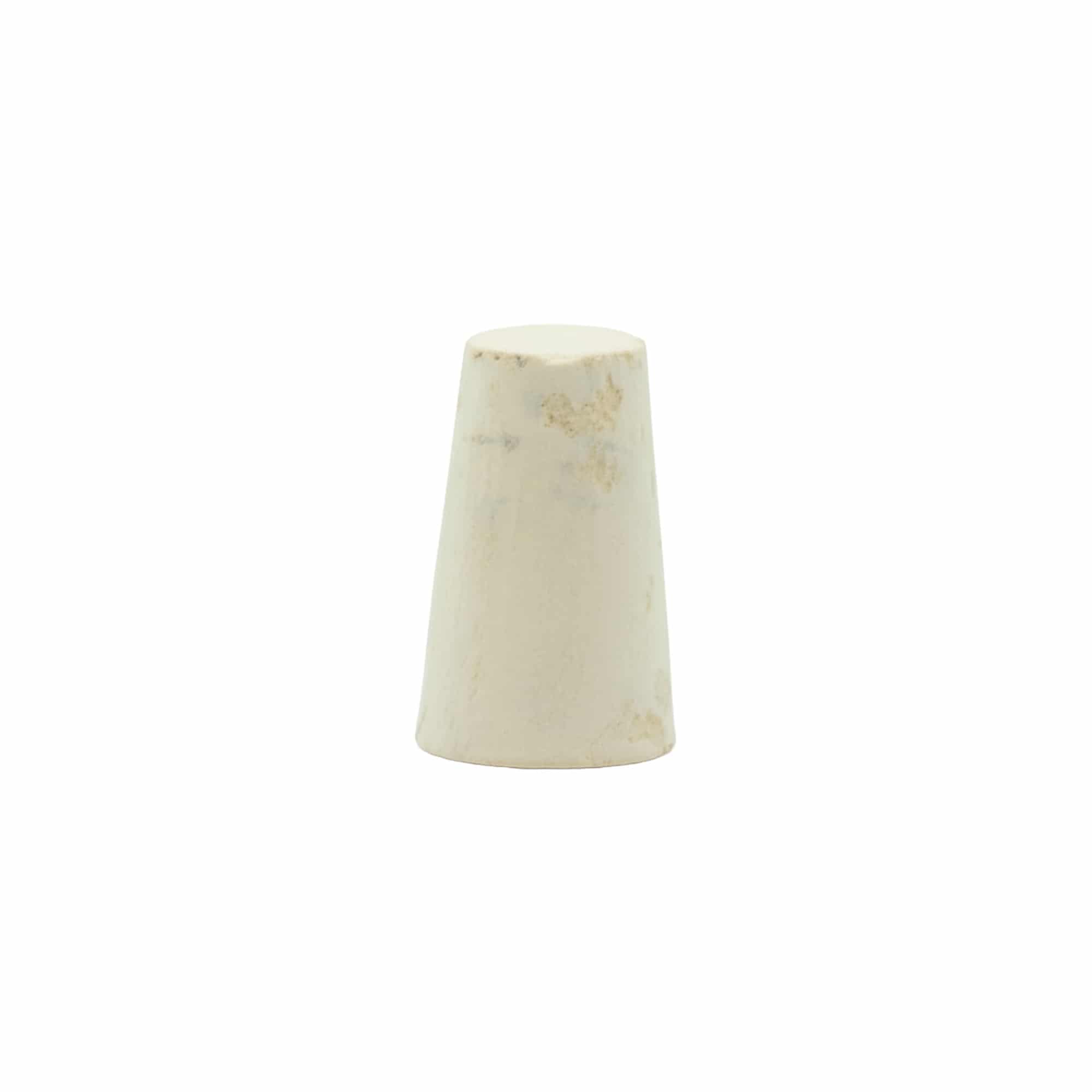 Dop conic 11-14 x 22, plută naturală, albăstrită, pentru gură: plută