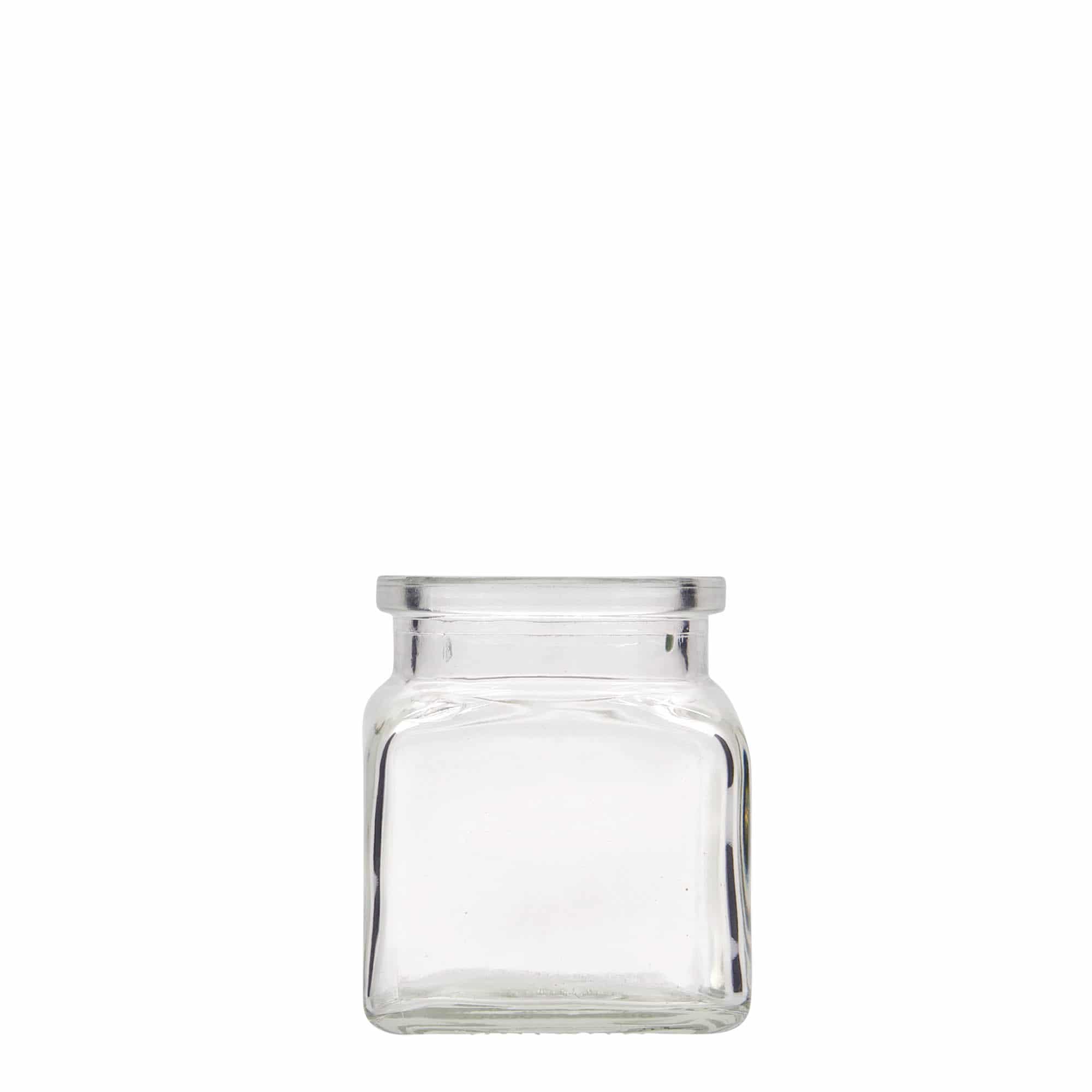 120 ml sticlă cu dop de plută, pătrată, gura: plută