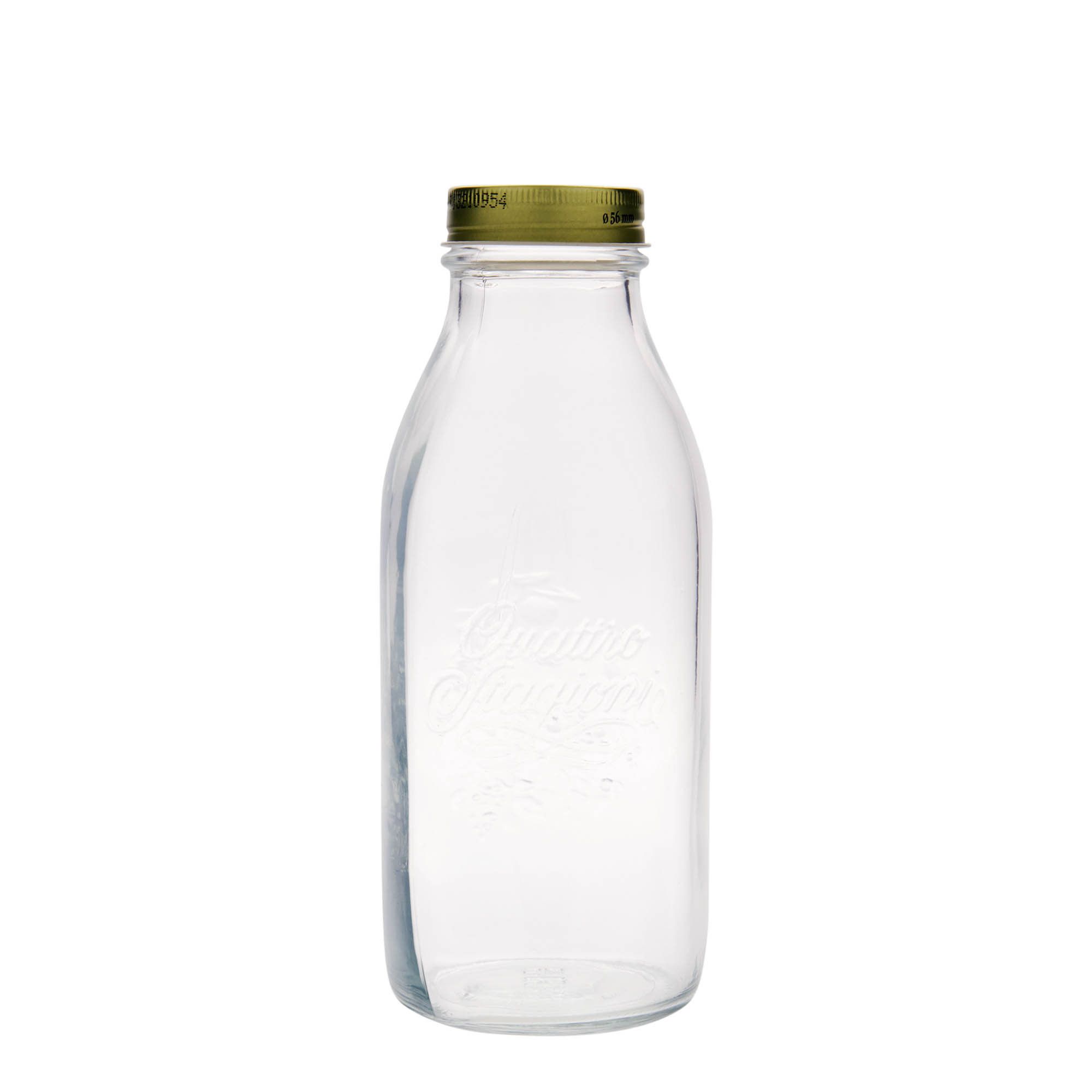 Sticlă de sticlă de 1.000 ml „Quattro Stagioni”, gura: capac cu filet