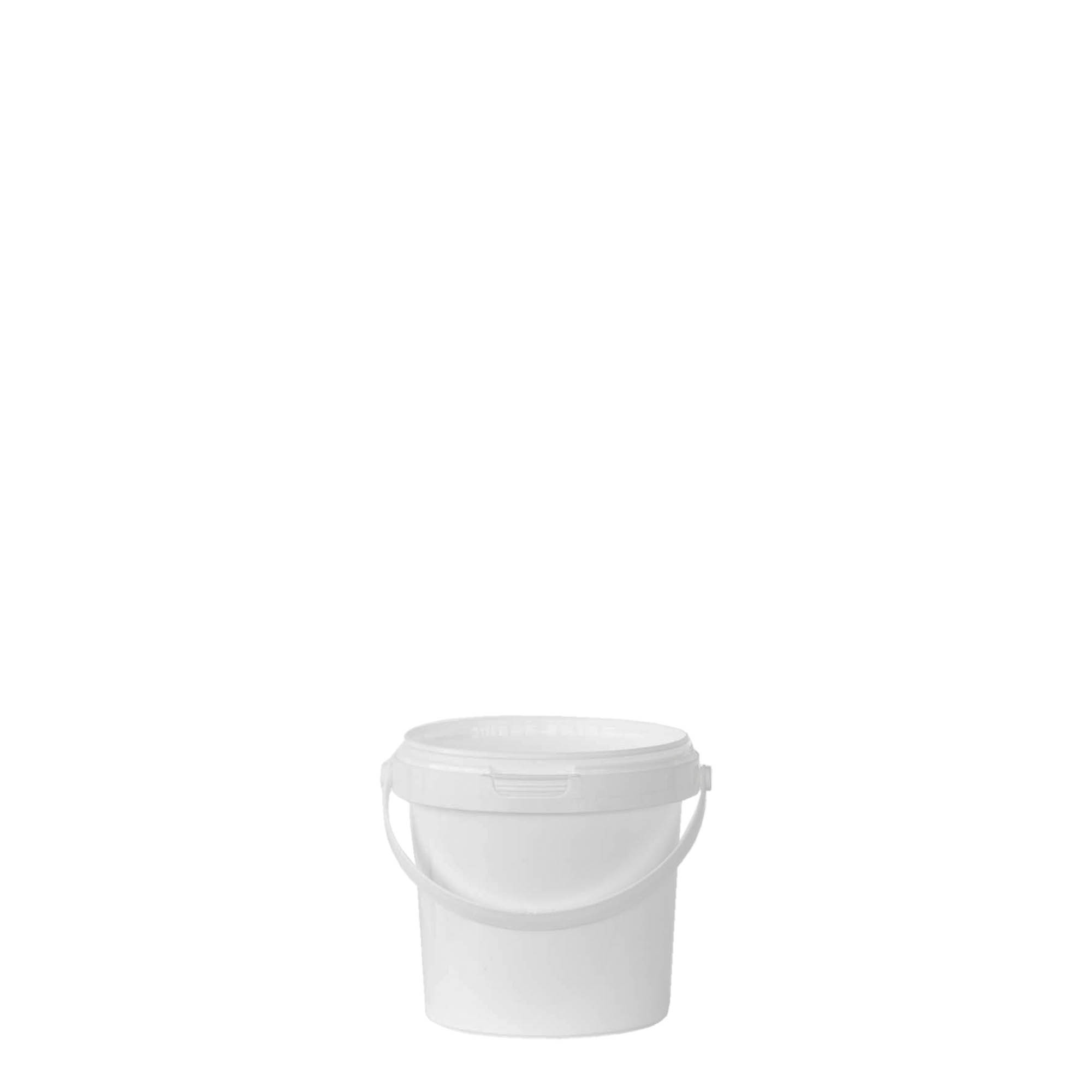 0,6 l găleată, plastic PP, albă 0,6 l găleată, plastic PP, albă