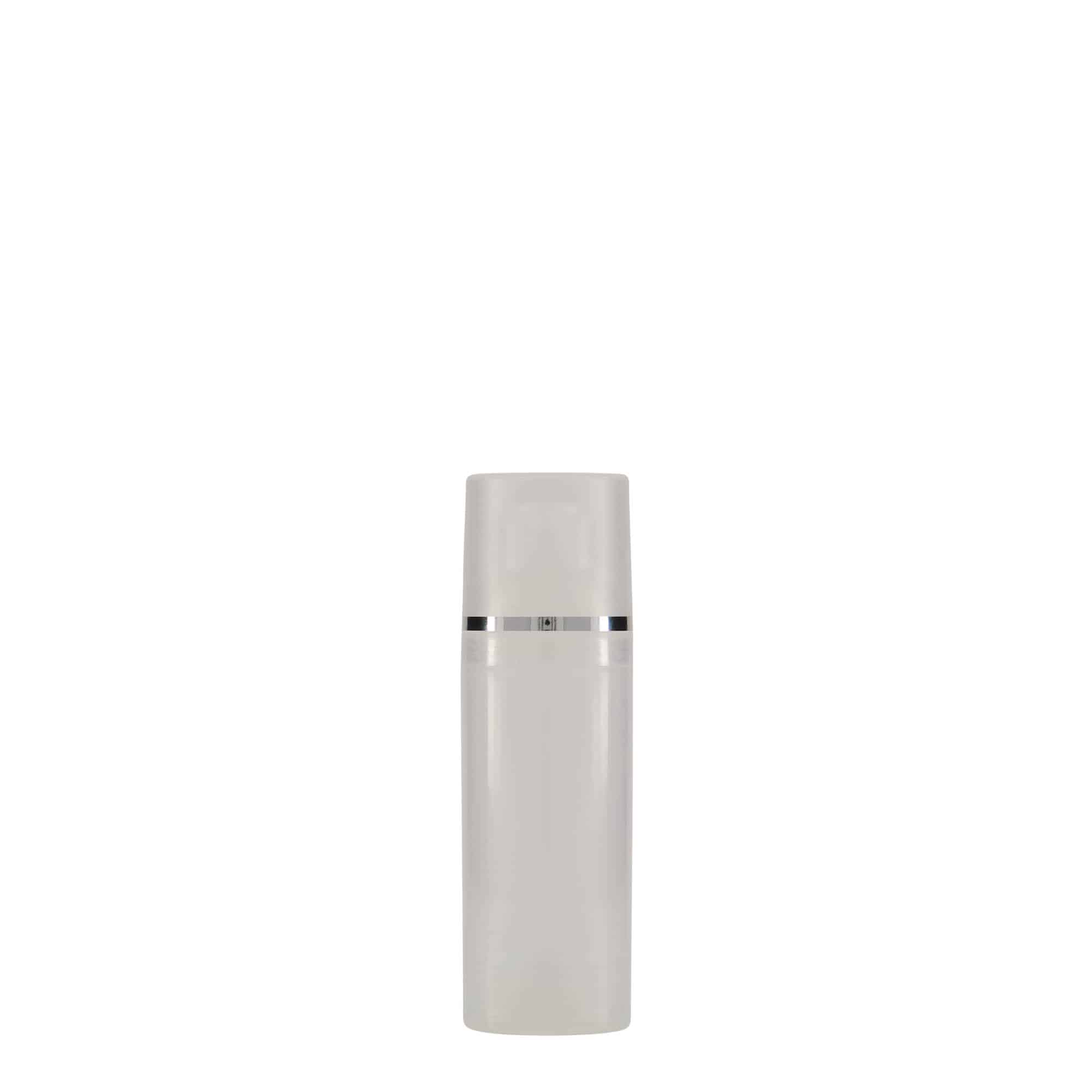 50 ml dozator airless „Mezzo”, plastic PP, natural