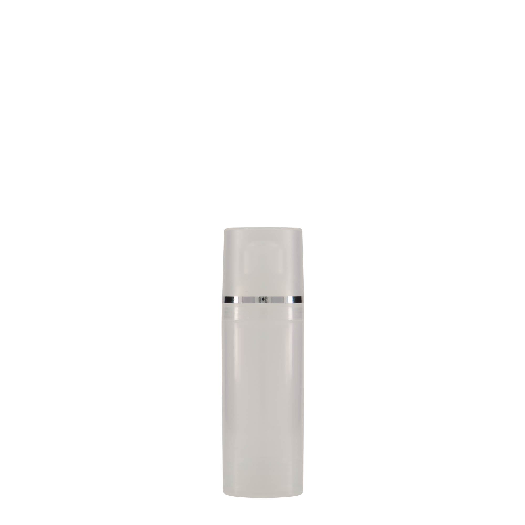 50 ml dozator airless „Mezzo”, plastic PP, natural 50 ml dozator airless „Mezzo”, plastic PP, natural