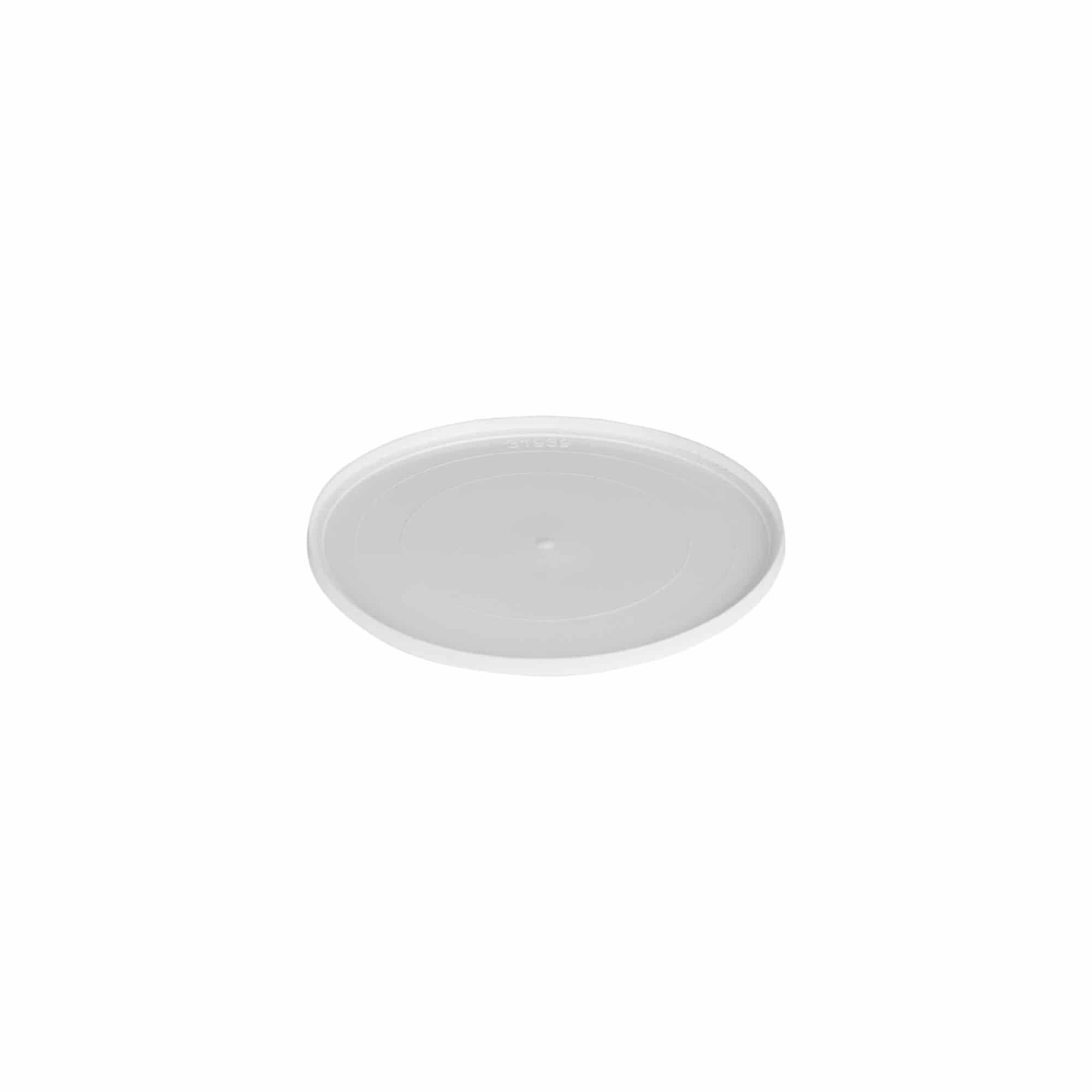 Disc de acoperire pentru 150 ml „Bianca”, plastic PP, alb