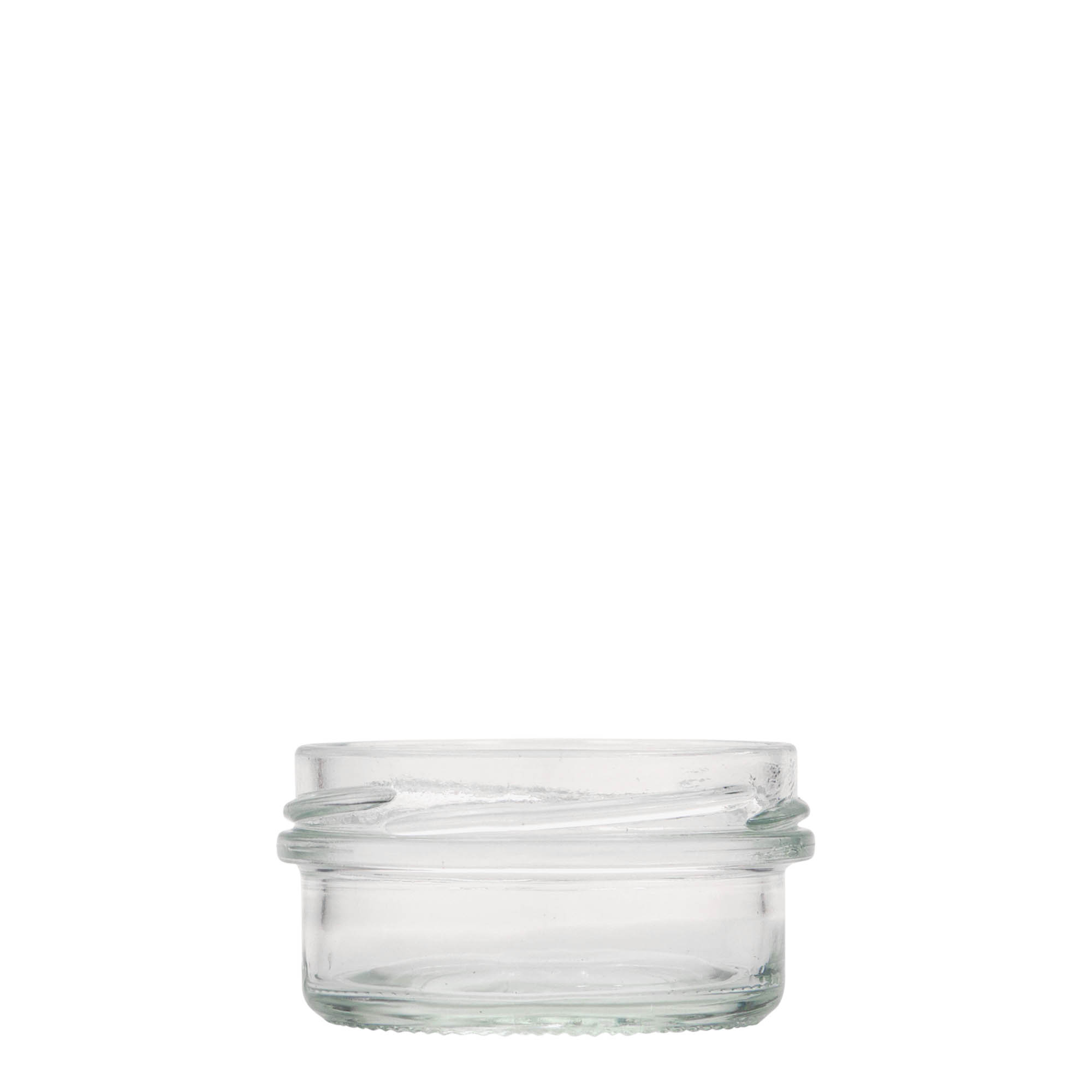 65 ml borcan plat cu pereți drepți, gura: Twist-Off (TO 66)