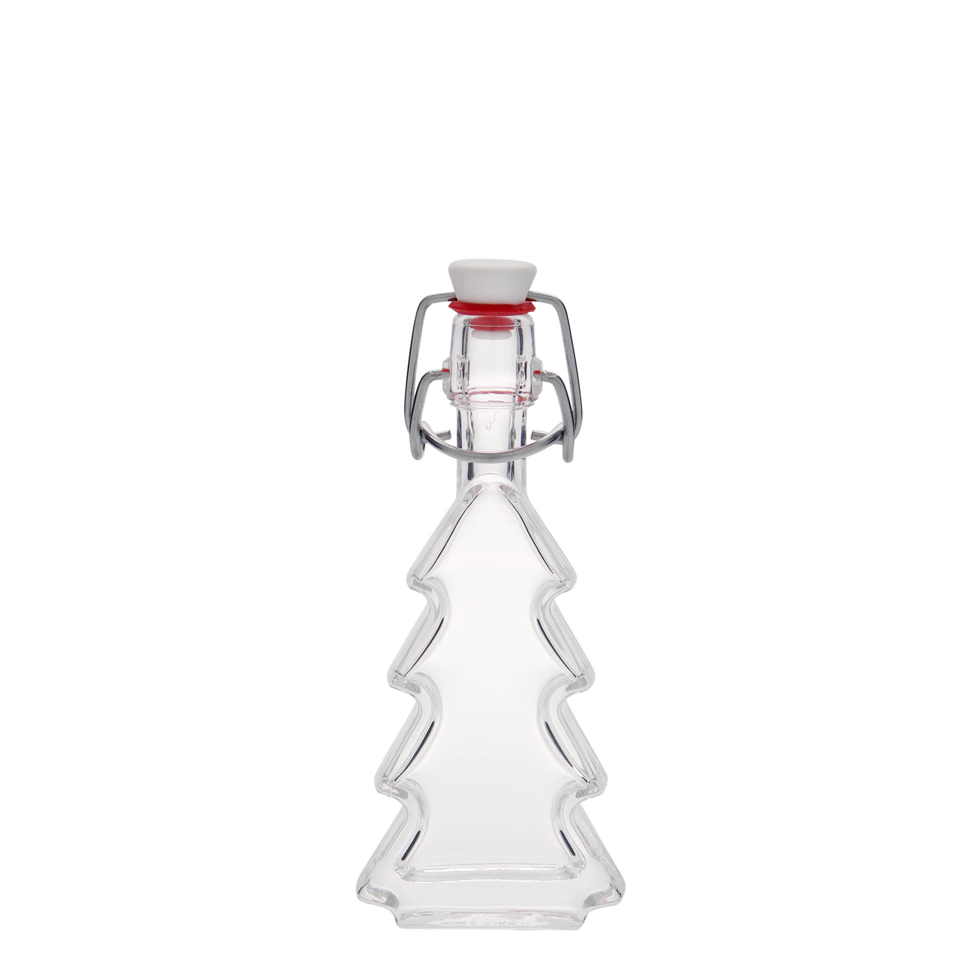 Sticlă de sticlă de 40 ml „Brad”, gura: închidere cu clemă Sticlă de sticlă de 40 ml „Brad”, gura: închidere cu clemă