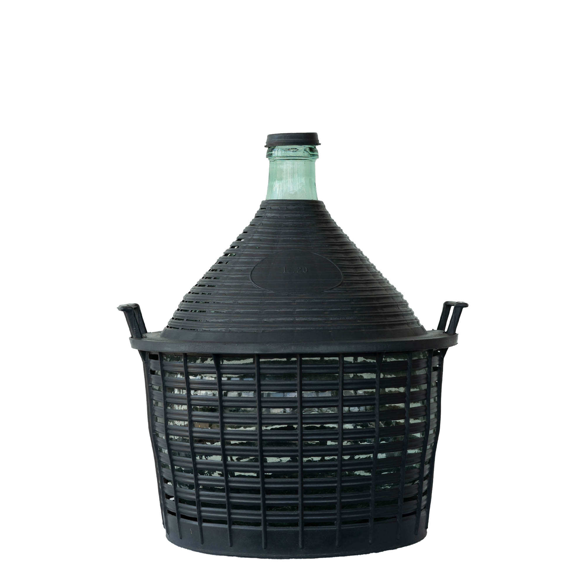 Butelie balon de 20 l, gât îngust, sticlă, gură: capac cu clapetă Butelie balon de 20 l, gât îngust, sticlă, gură: capac cu clapetă