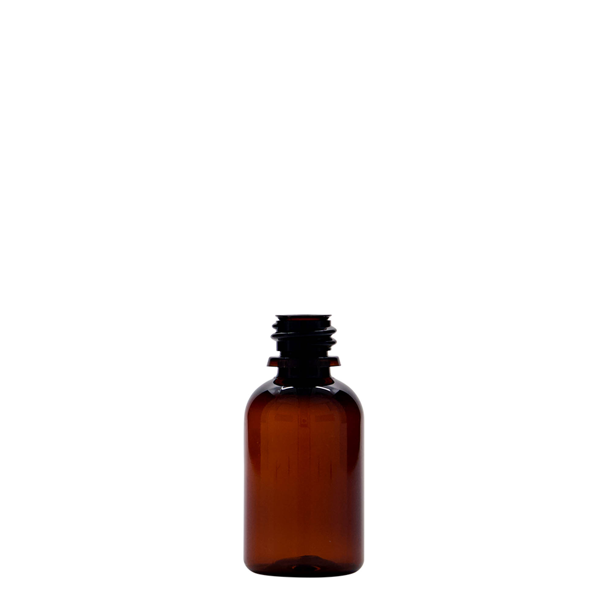 Flacon medical PET de 30 ml „Easy Living”, maro, plastic, gât: DIN 18