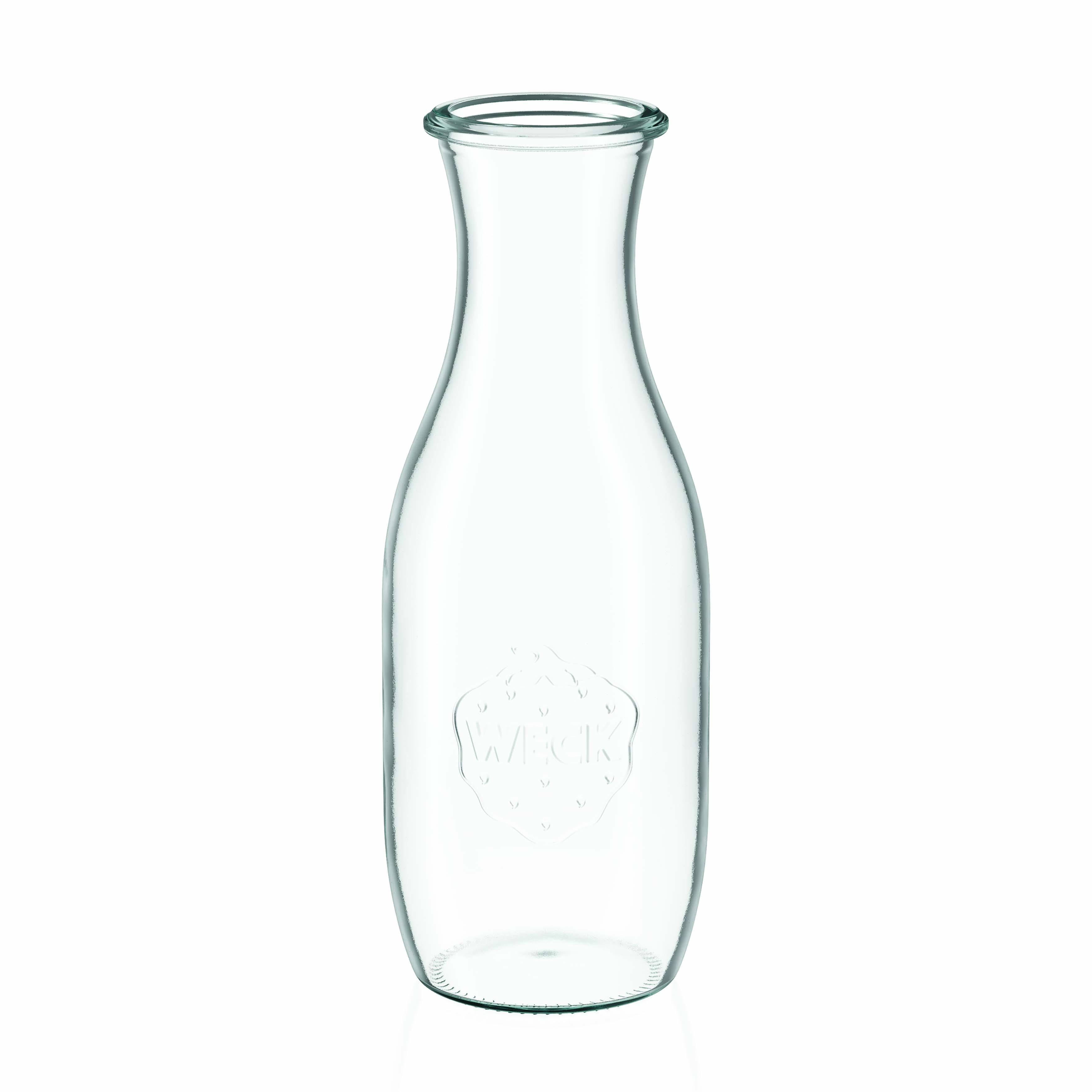 6x 1000 ml sticlă de suc WECK cu capac de sticlă RR 60