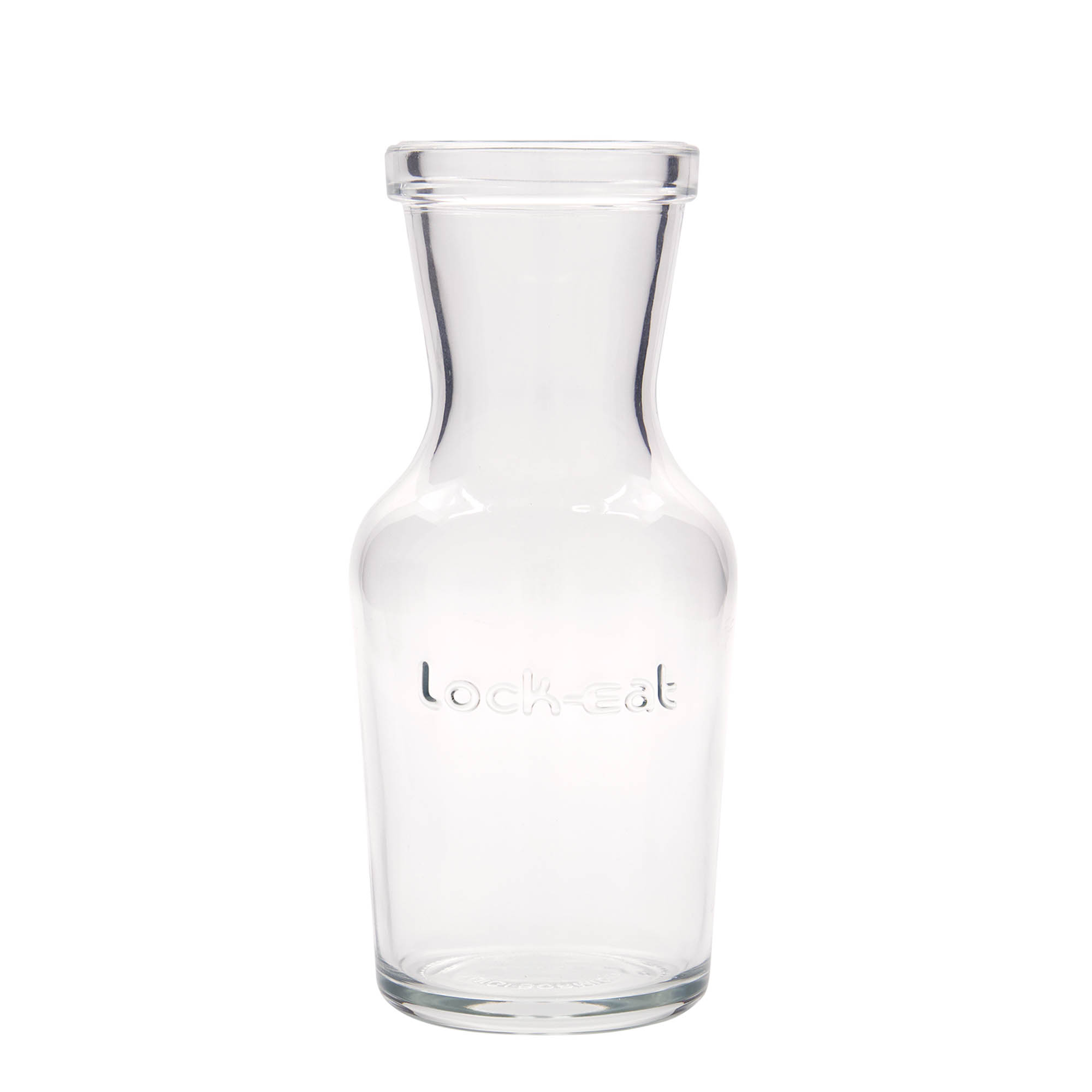 Carafă de sticlă 500 ml „Lock-Eat”, gura: închidere cu clemă de sârmă Carafă de sticlă 500 ml „Lock-Eat”, gura: închidere cu clemă de sârmă