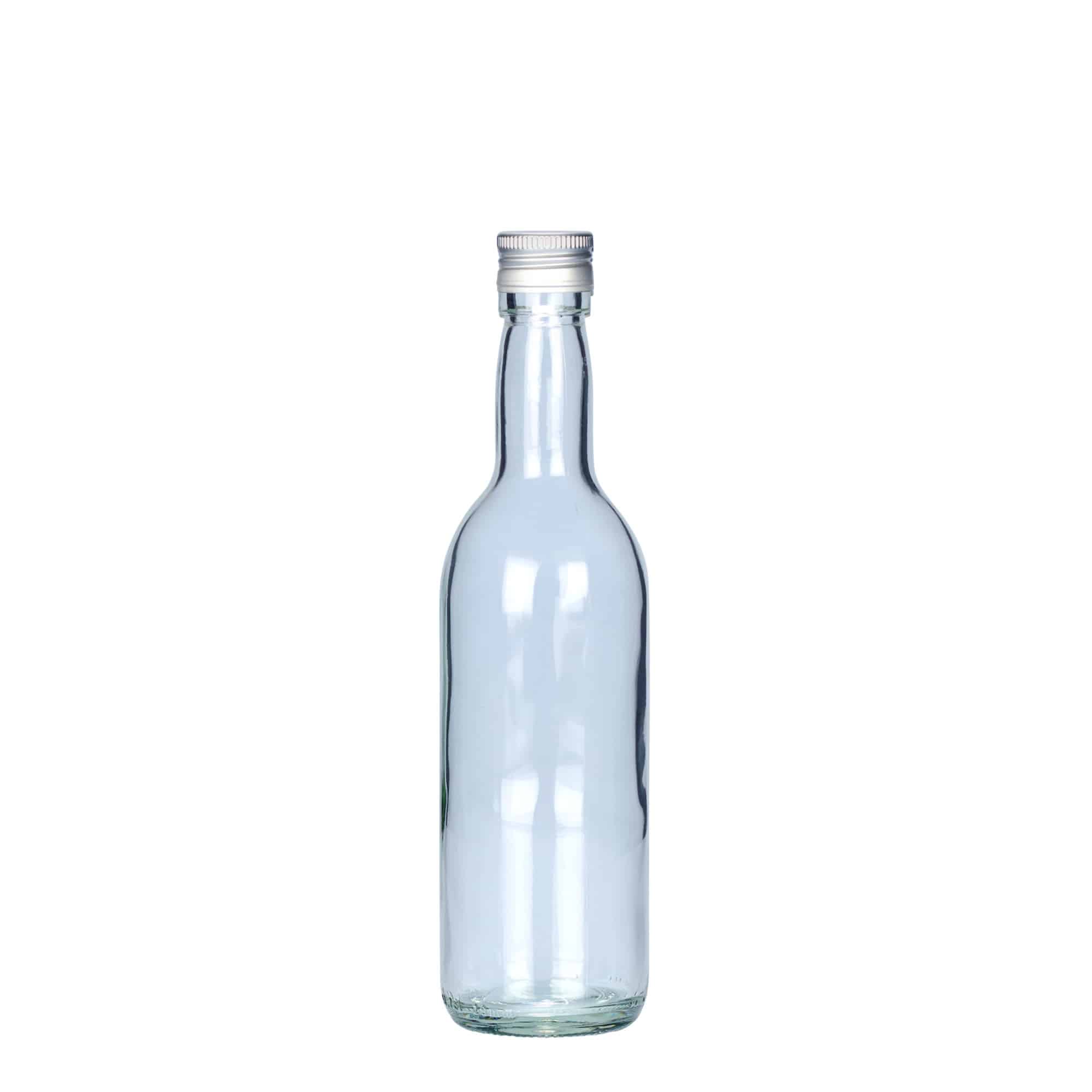 Sticlă de 187 ml din sticlă „Bordeaux Airline”, gura: PP 22