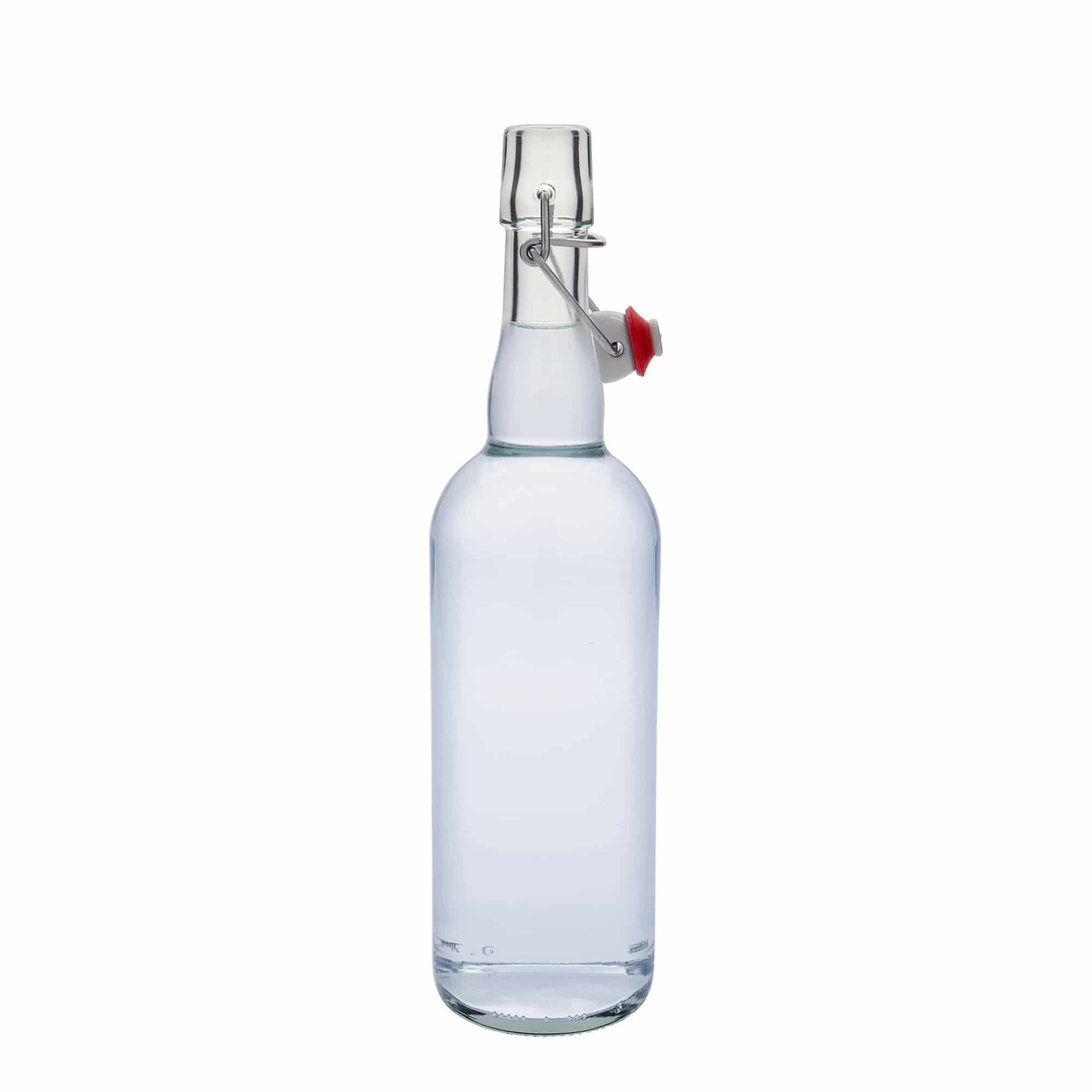 750 ml sticlă de bere Belgia, sticlă, gura: capac cu clemă