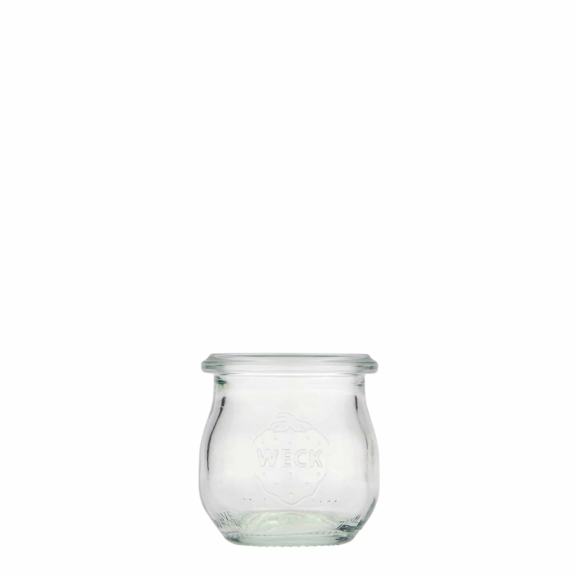 75 ml borcan WECK tip lalea, gură: margine rotundă