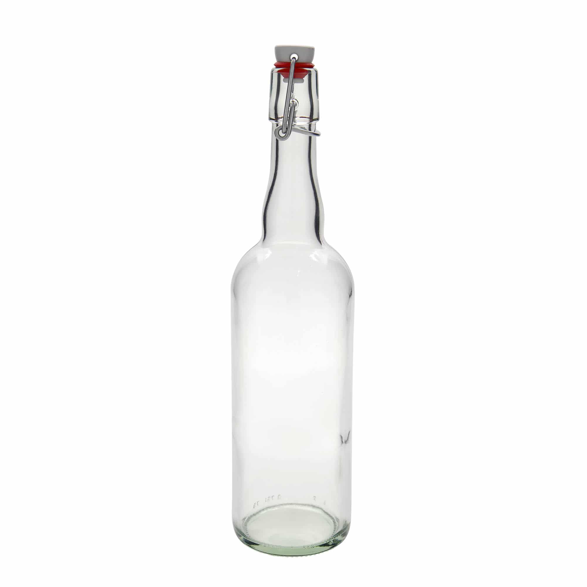 750 ml sticlă de bere Belgia, sticlă, gura: capac cu clemă