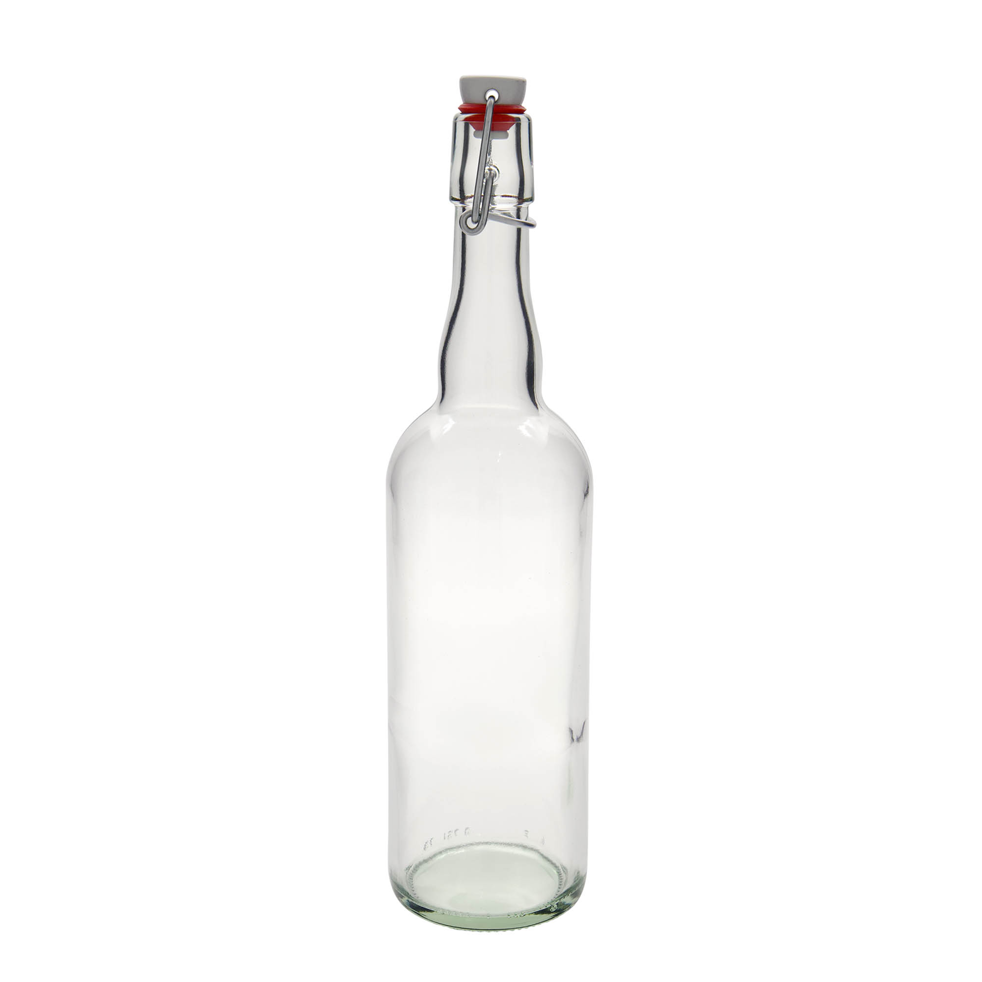 750 ml sticlă de bere Belgia, sticlă, gura: capac cu clemă