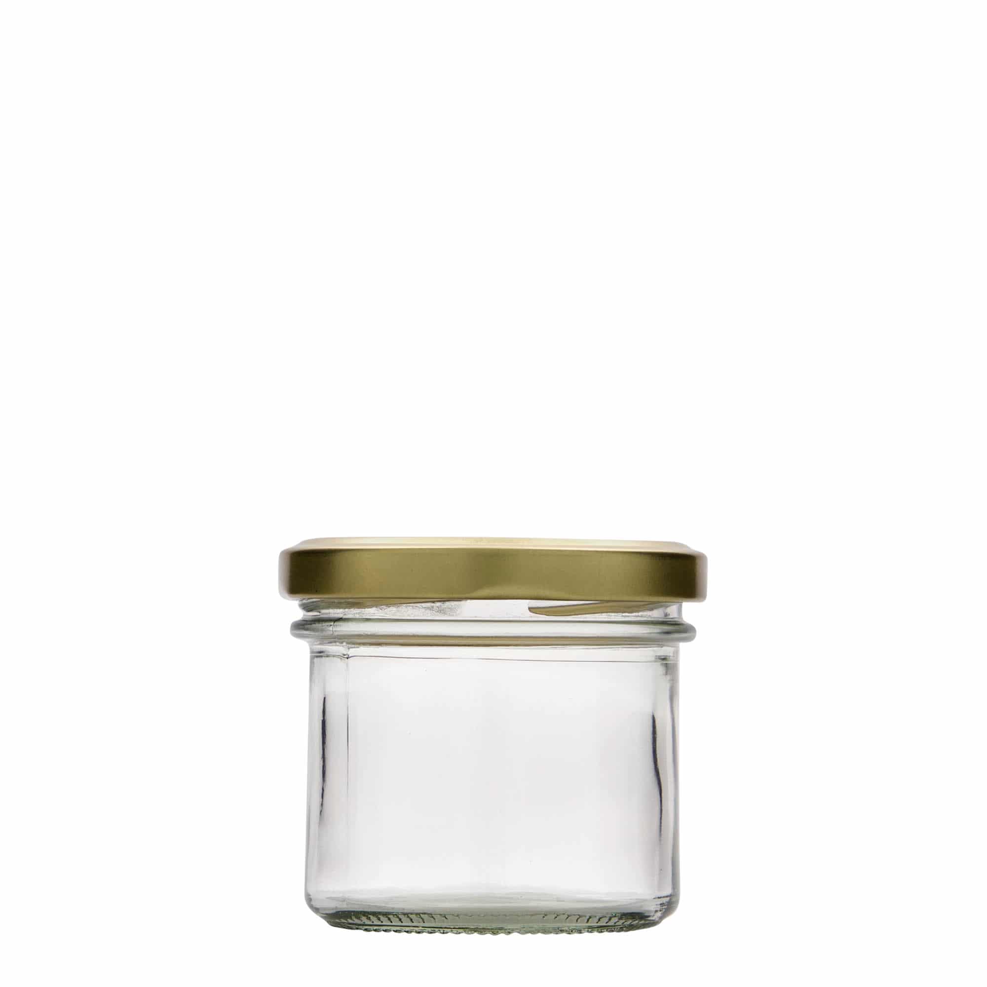 125 ml borcan cu fund plat, gura: Twist-Off (TO 66)