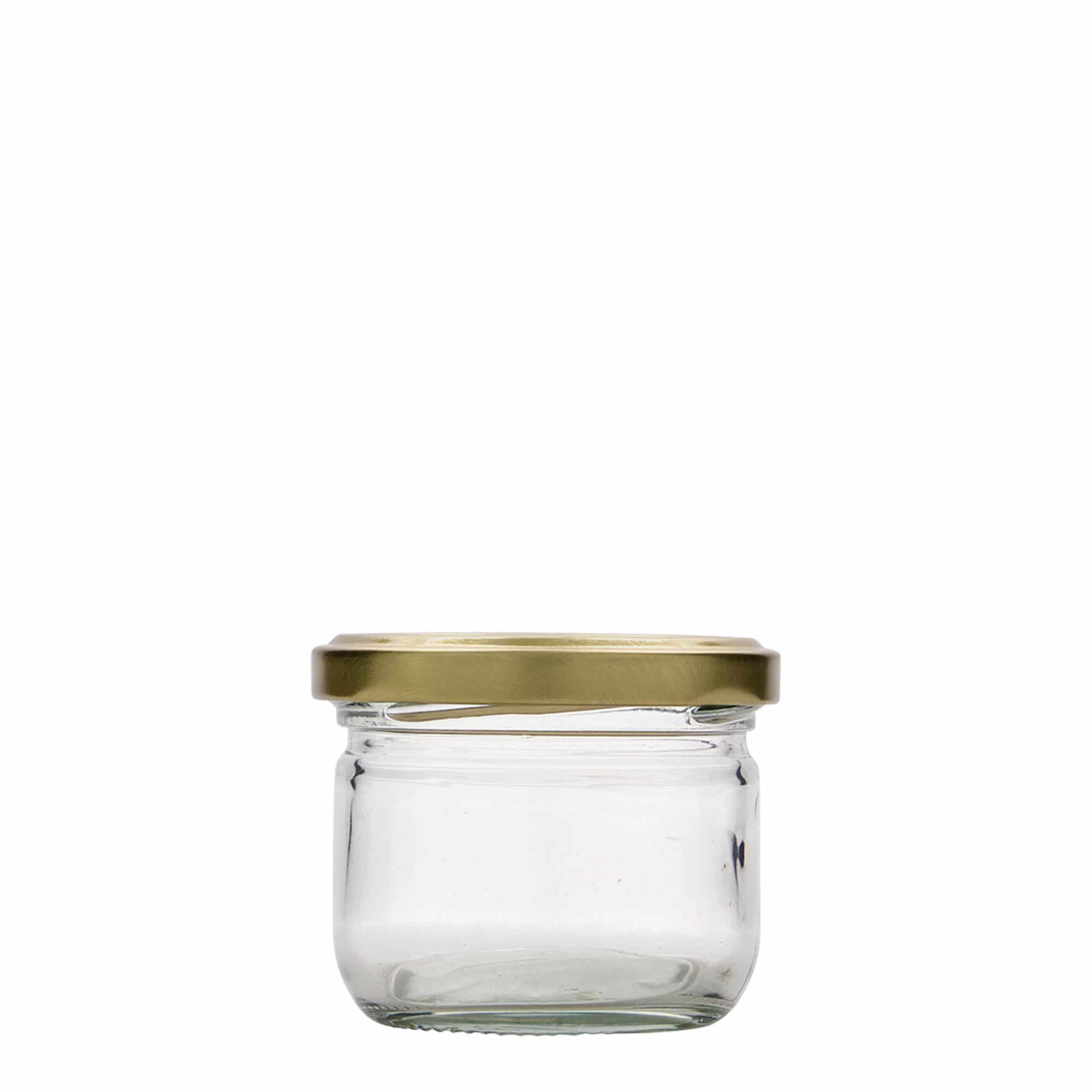 120 ml borcan cu fund plat, gura: Twist-Off (TO 66)