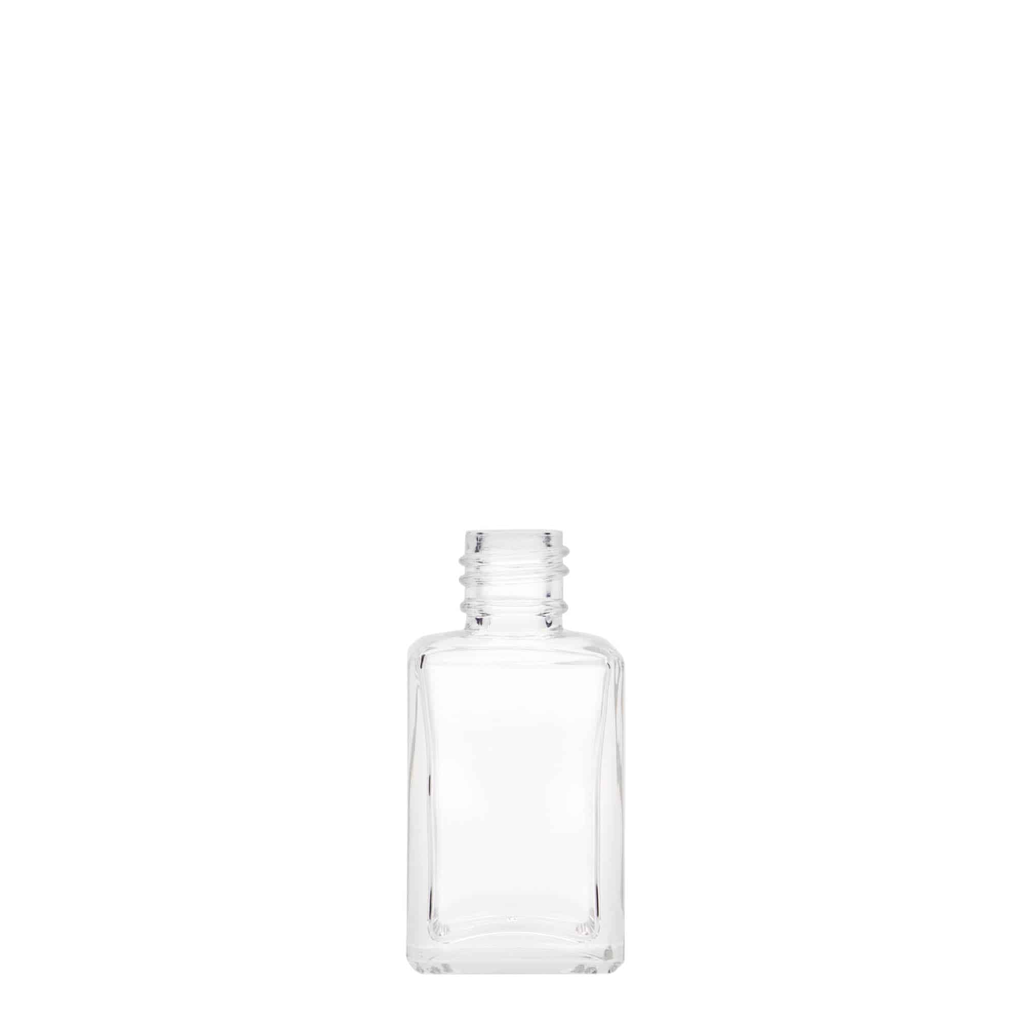 Sticlă de sticlă de 30 ml „Tamme”, pătrată, gura: PP 18