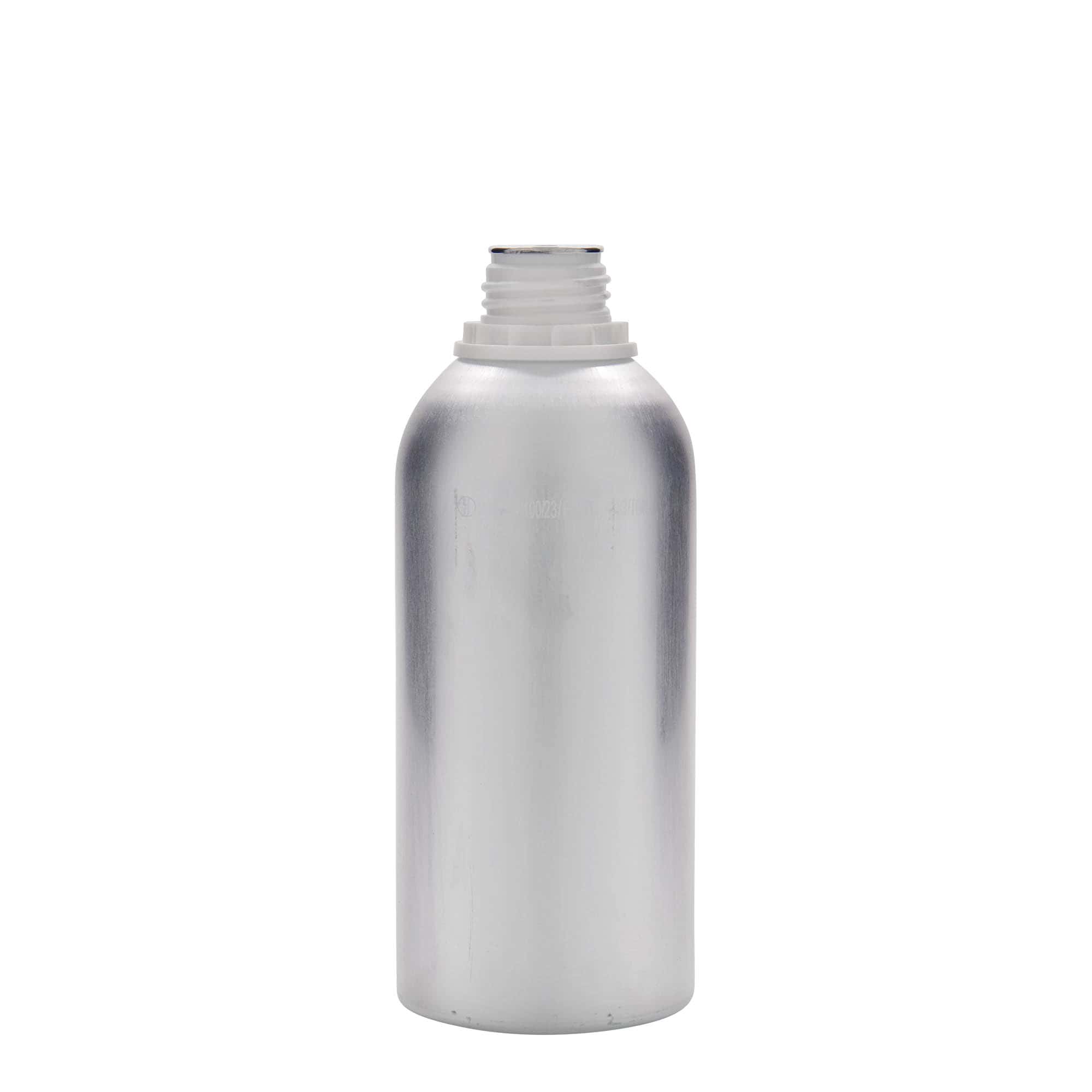 Sticlă de aluminiu de 625 ml, metal, argintiu, gura: DIN 32 Sticlă de aluminiu de 625 ml, metal, argintiu, gura: DIN 32