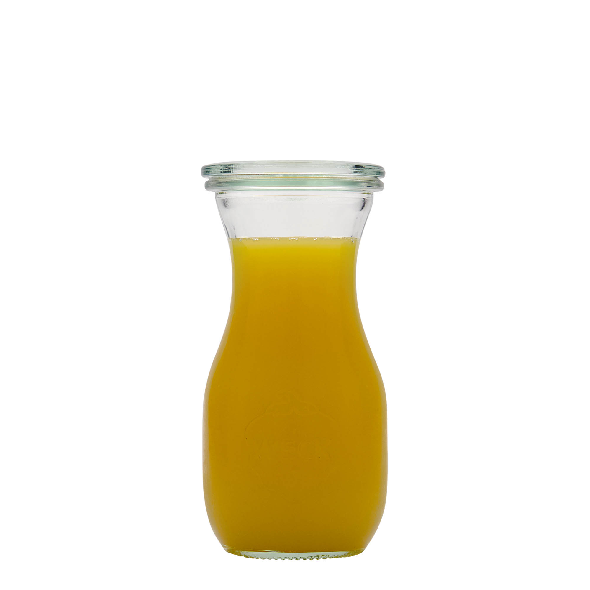 250 ml sticlă de suc WECK, gura: margine rotundă 250 ml sticlă de suc WECK, gura: margine rotundă