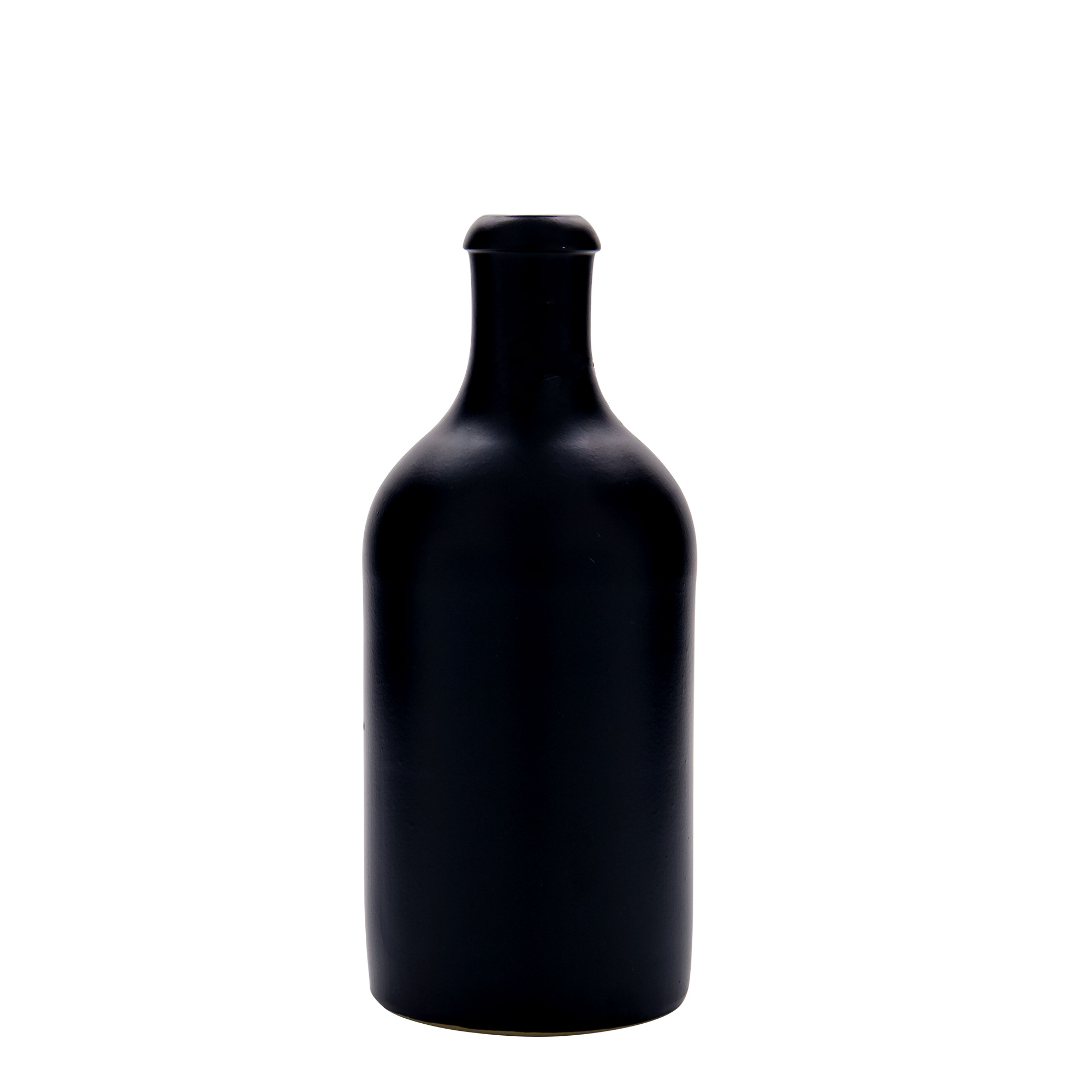 Cana de lut 500 ml, ceramică, neagră, gura: închidere cu clemă Cana de lut 500 ml, ceramică, neagră, gura: închidere cu clemă