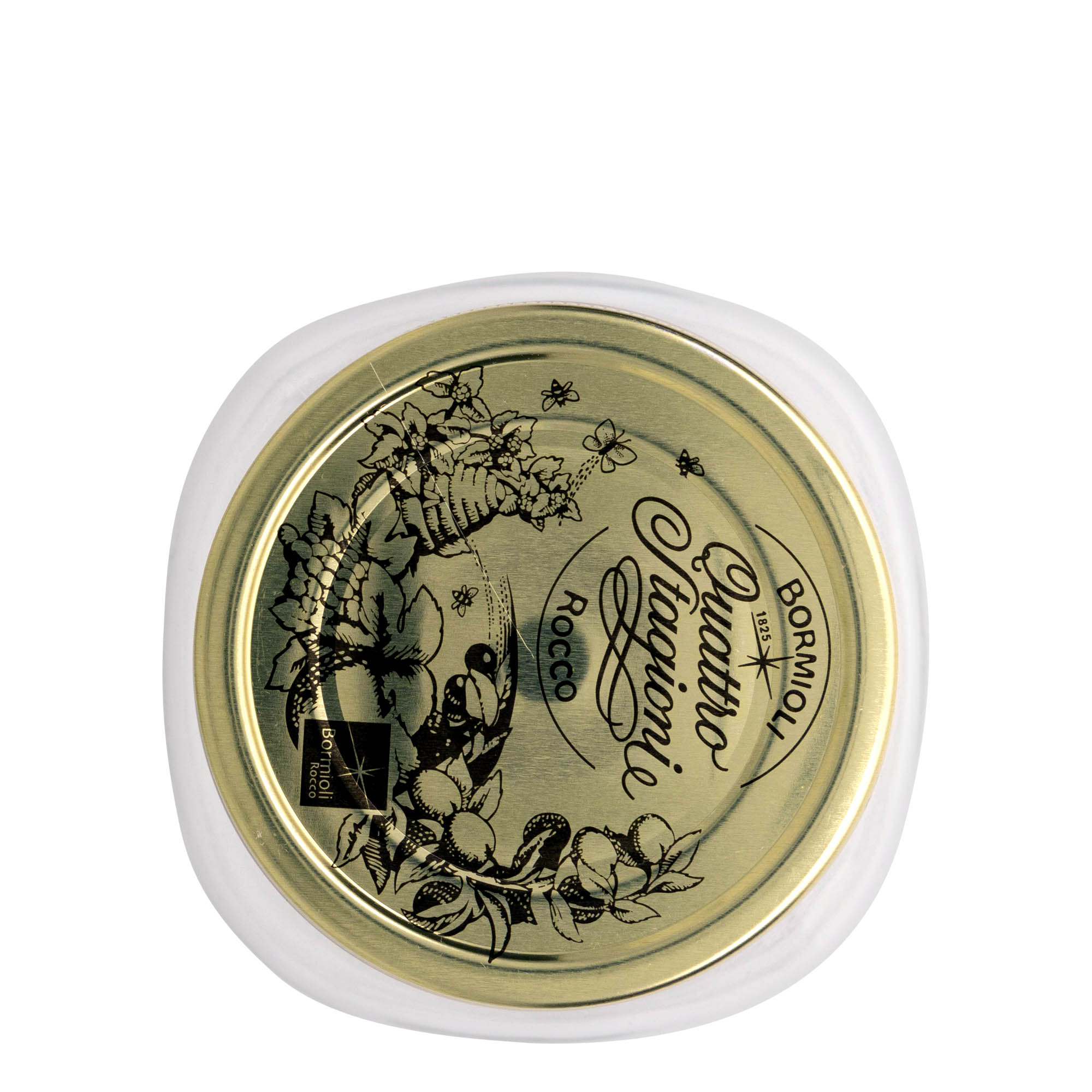 1.000 ml sticlă „Quattro Stagioni”, gură: capac cu filet