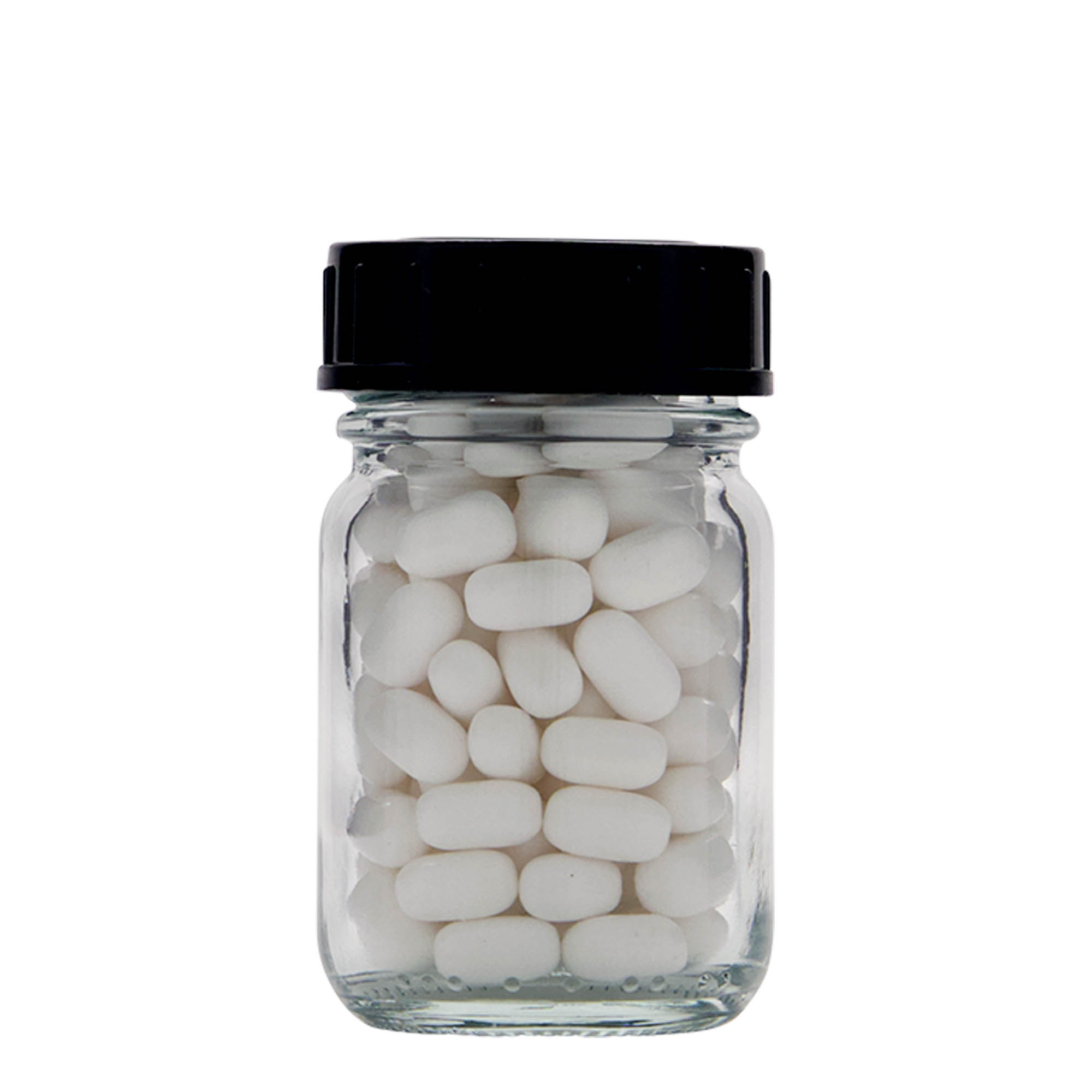50 ml sticlă cu gât larg, deschidere: DIN 40 50 ml sticlă cu gât larg, deschidere: DIN 40