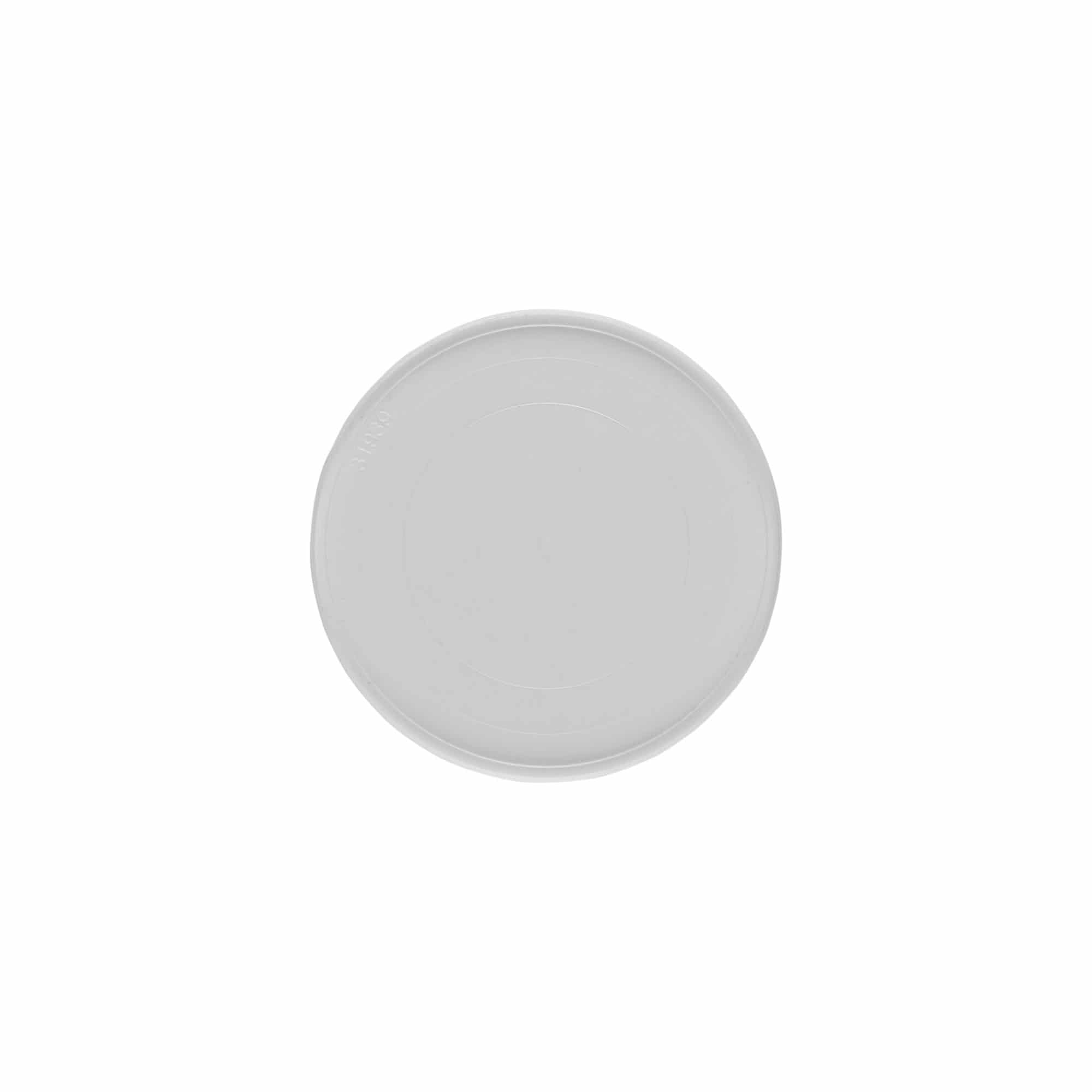 Disc de acoperire pentru 150 ml „Bianca”, plastic PP, alb