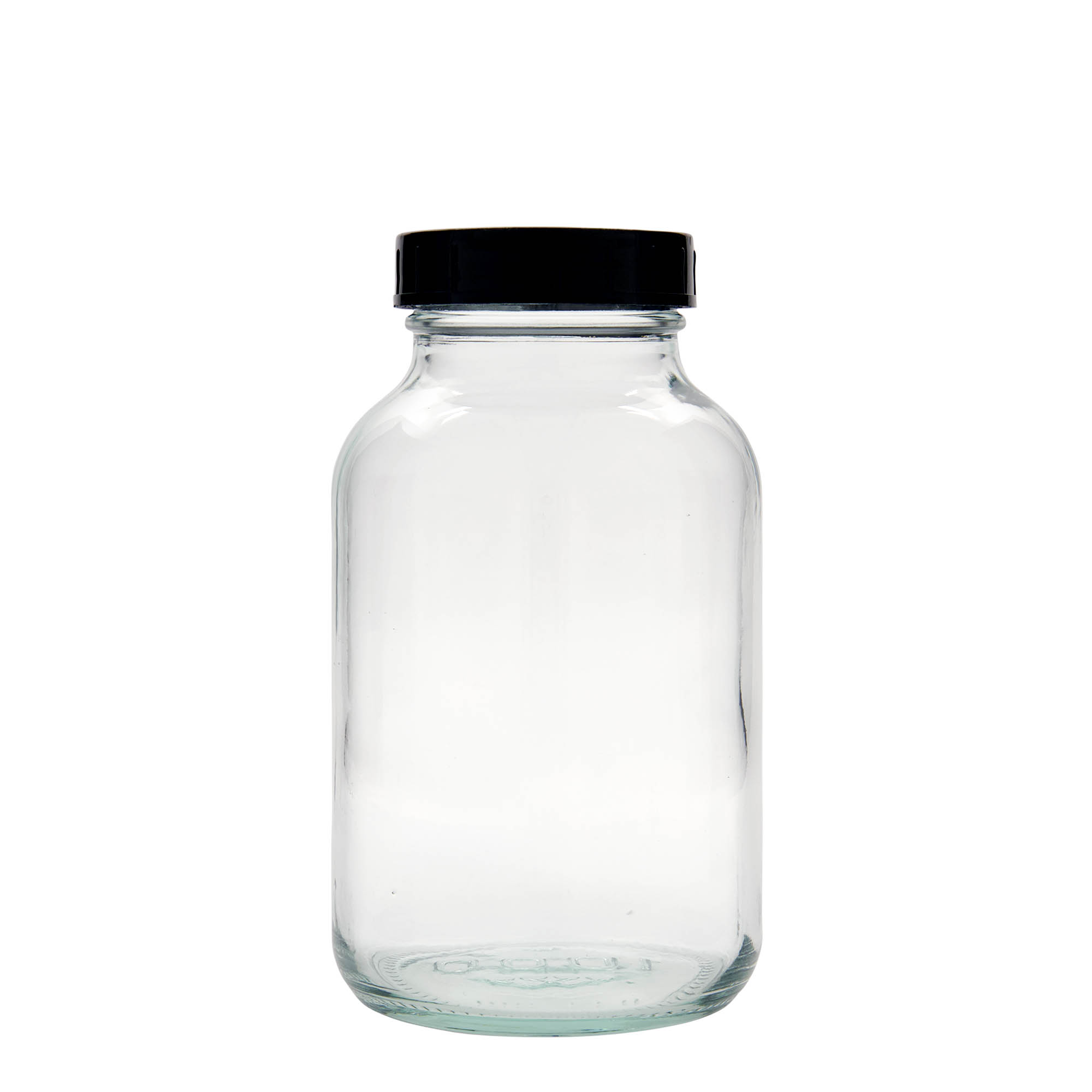 1.000 ml borcan cu gât larg, deschidere: DIN 68 1.000 ml borcan cu gât larg, deschidere: DIN 68