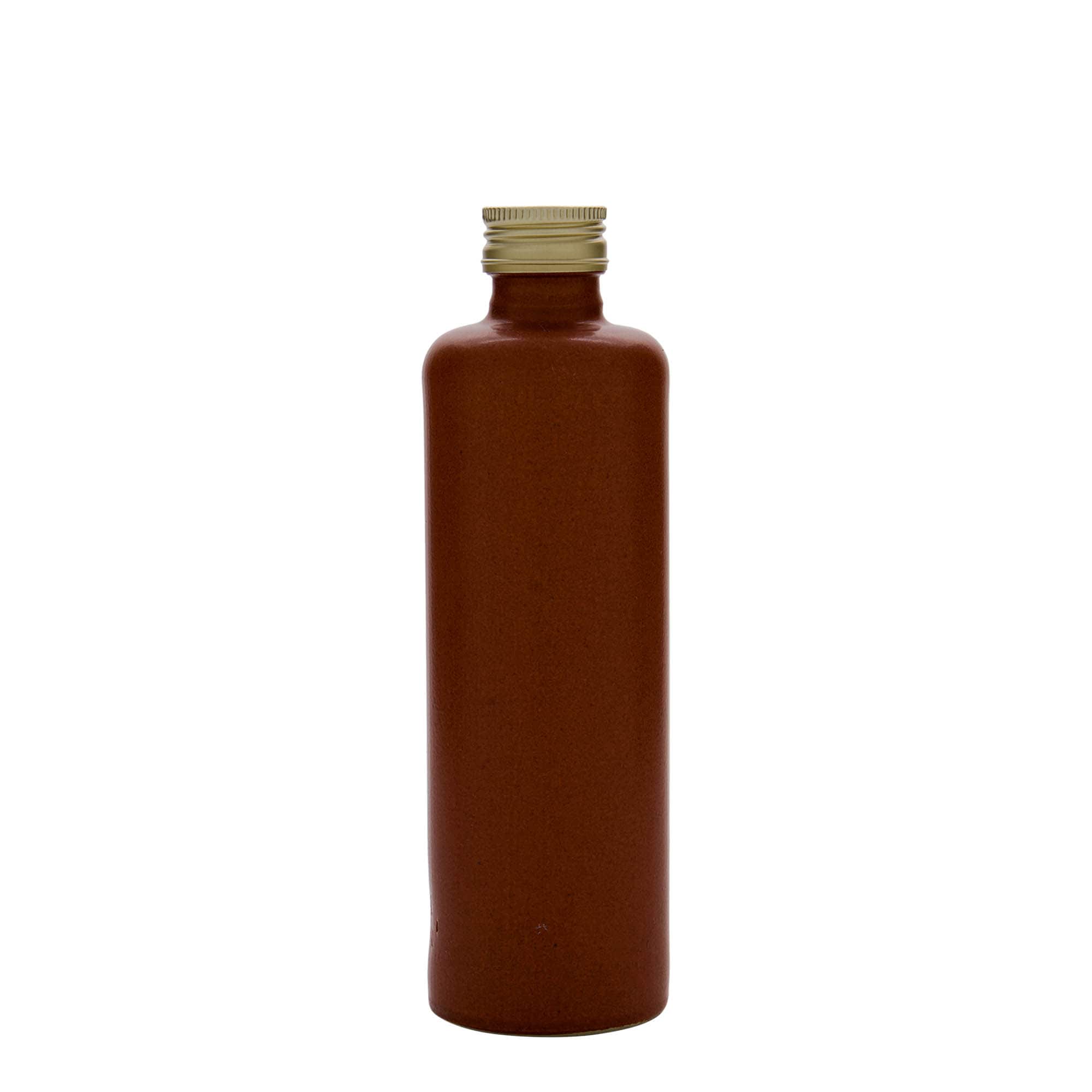 Cana de lut 350 ml, ceramică, roșu-maro, gura: PP 31,5