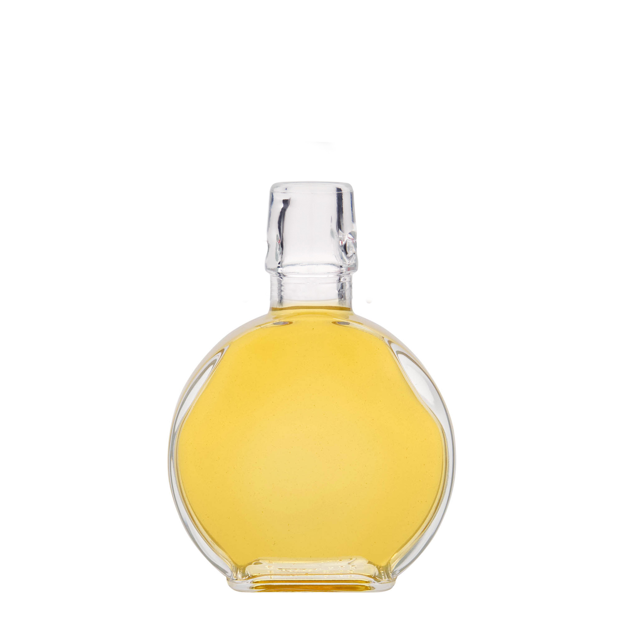 Sticlă de 200 ml „Sensatione”, dreptunghiulară, gura: capac cu balama Sticlă de 200 ml „Sensatione”, dreptunghiulară, gura: capac cu balama