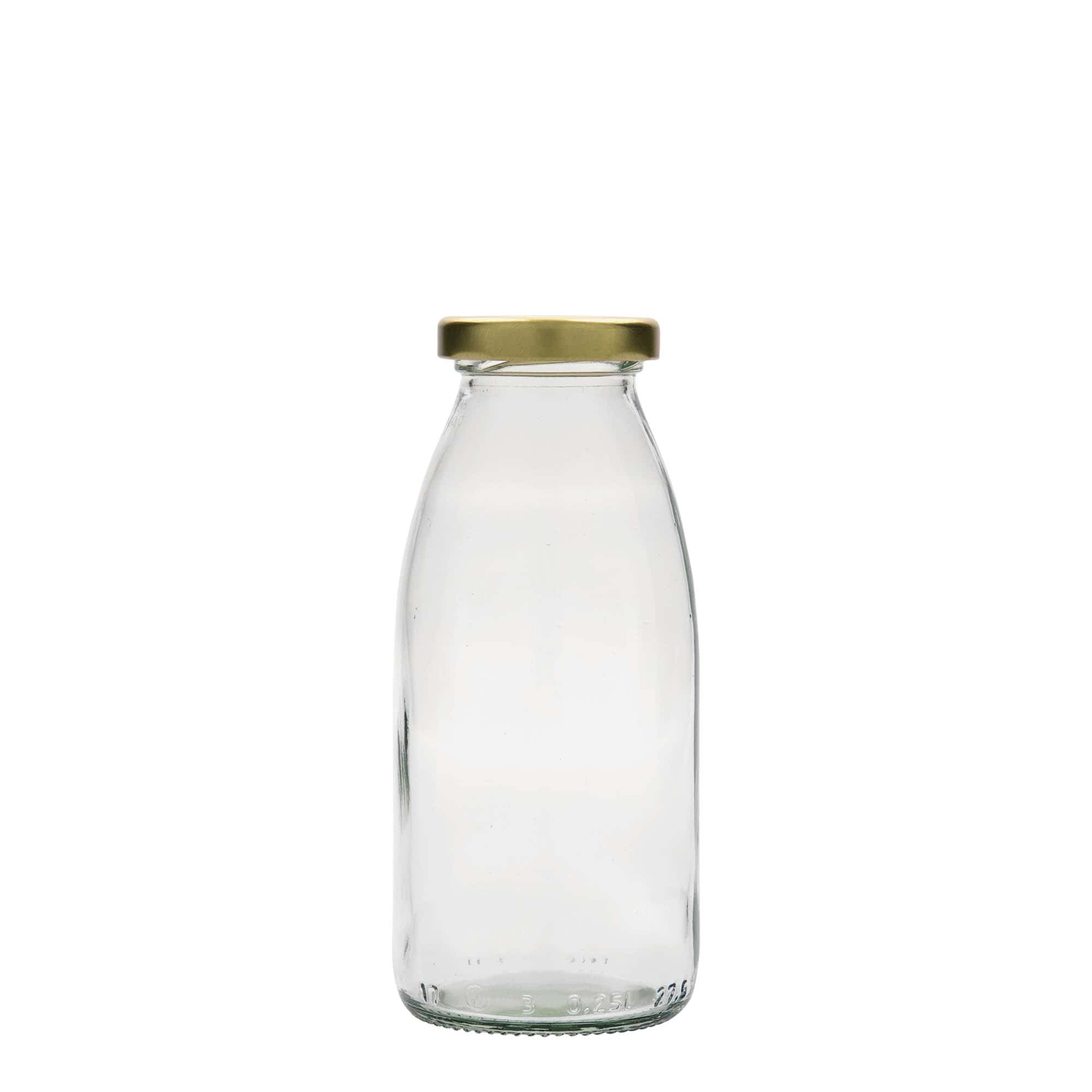 Sticlă de sticlă de 250 ml Vroni #, gura: Twist-Off (TO 43)