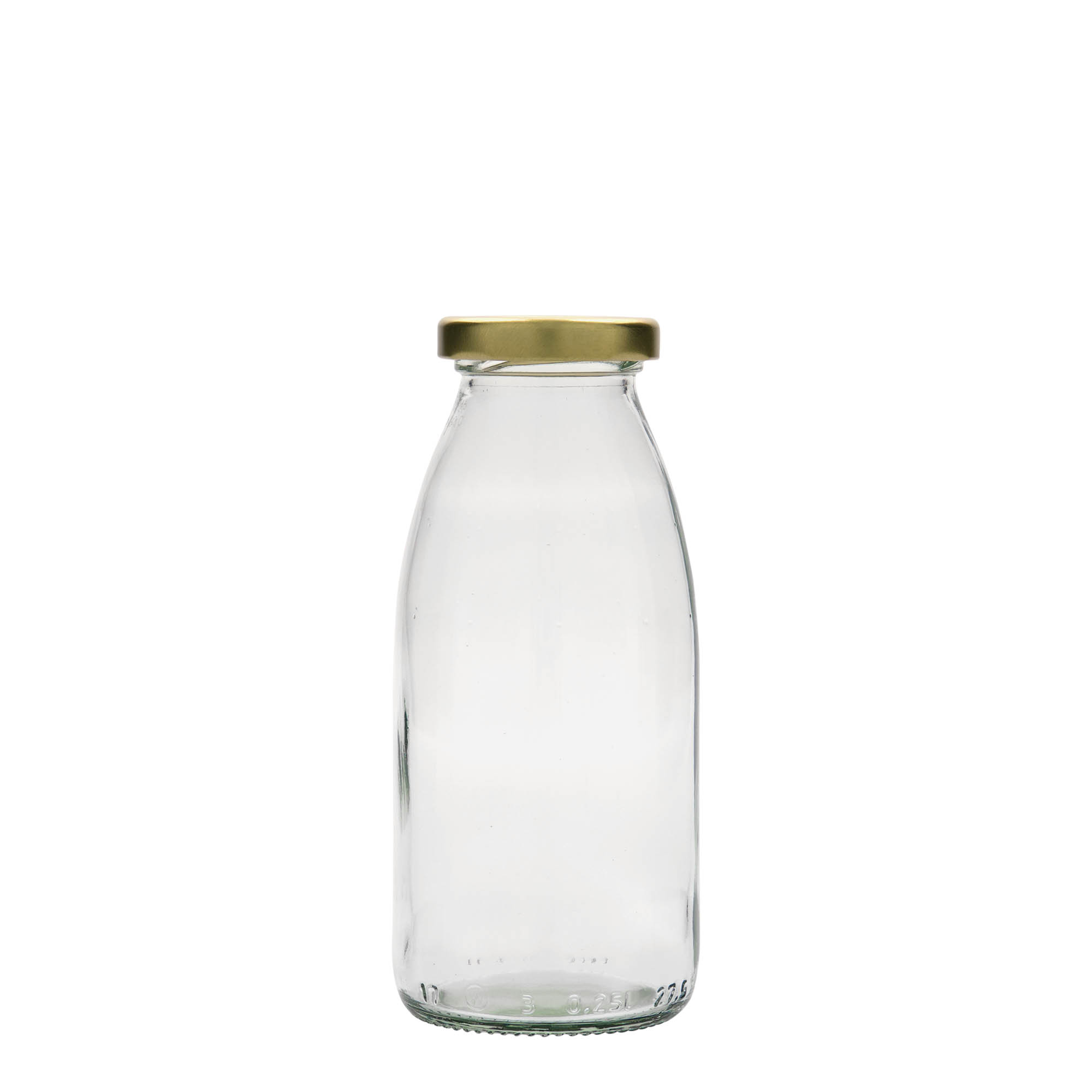 Sticlă de sticlă de 250 ml Vroni #, gura: Twist-Off (TO 43) Sticlă de sticlă de 250 ml Vroni #, gura: Twist-Off (TO 43)