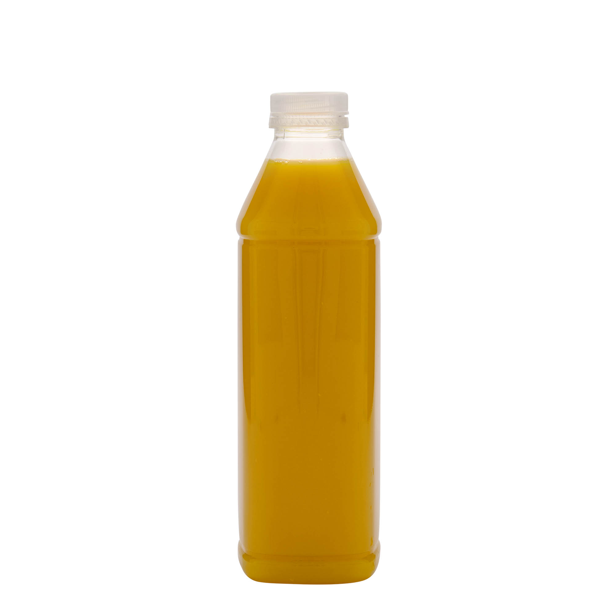 1.000 ml sticlă PET „Milk and Juice Carré”, pătrată, plastic, gât: 38 mm 1.000 ml sticlă PET „Milk and Juice Carré”, pătrată, plastic, gât: 38 mm