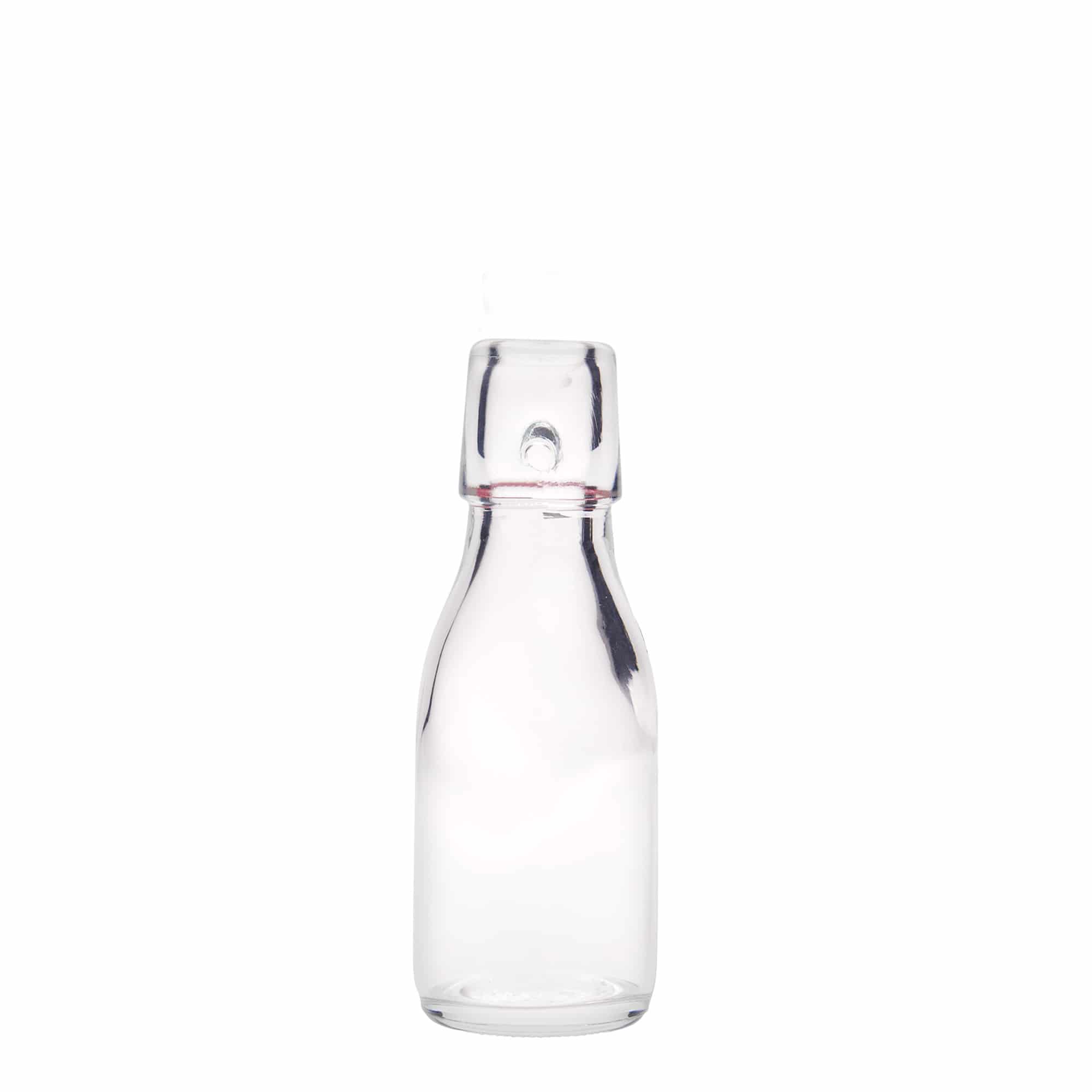 Sticlă de sticlă de 100 ml „Paul”, gura: închidere cu clemă