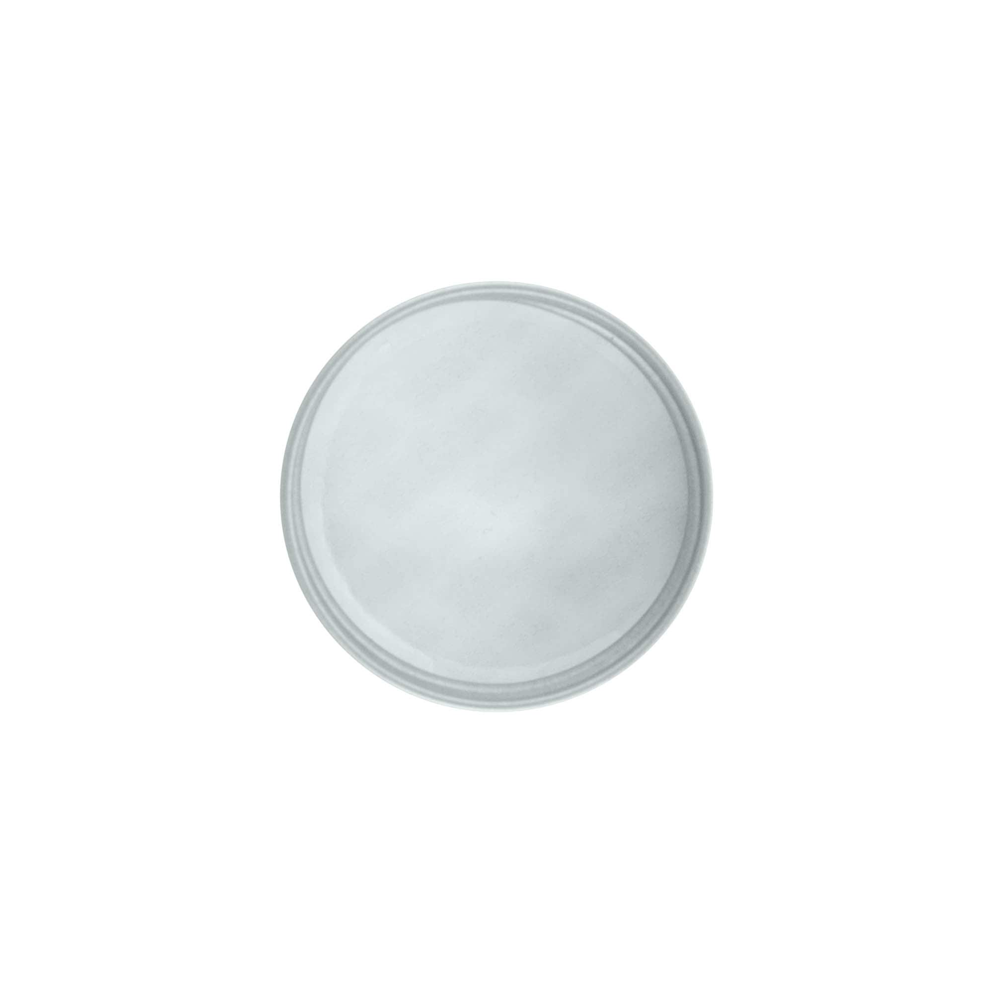 Capac cu filet, metalic, argintiu, pentru gura: 38/400