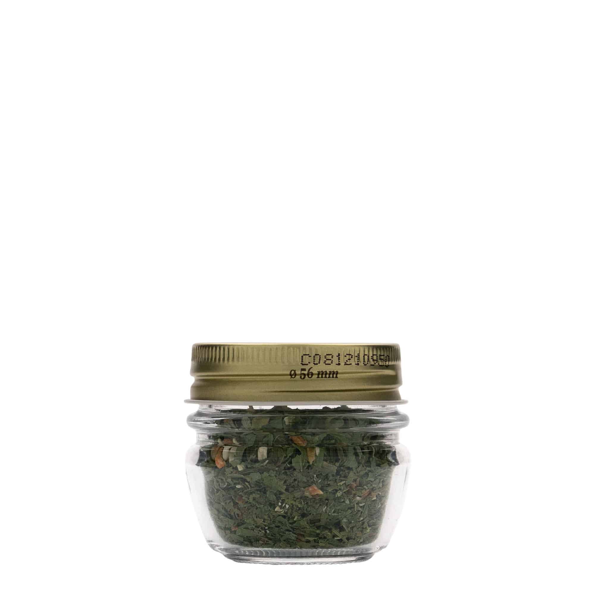 40 ml borcan pentru bijuterii „Quattro Stagioni”, gura: capac cu filet