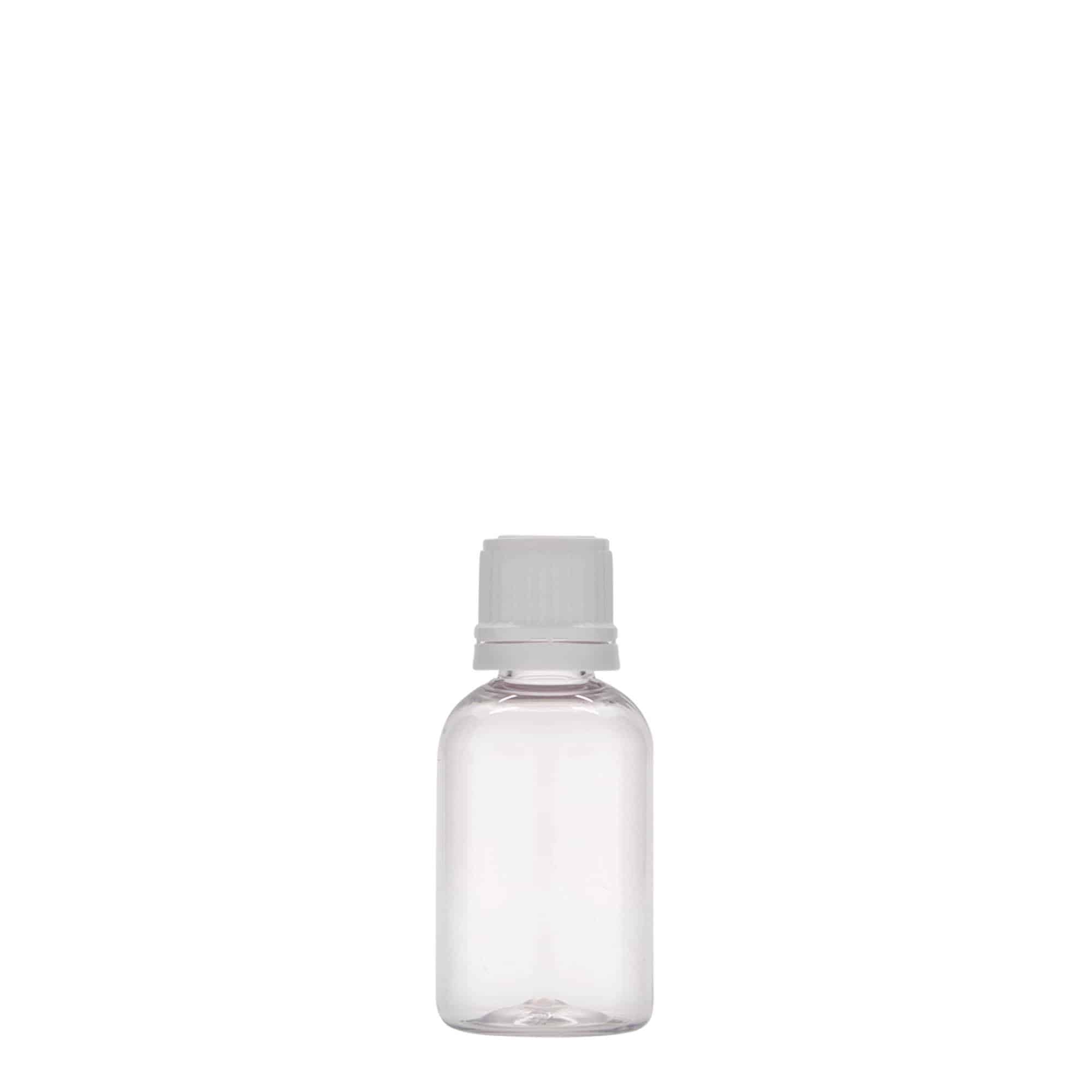 Sticlă medicală PET 30 ml „Easy Living”, plastic, gura: DIN 18