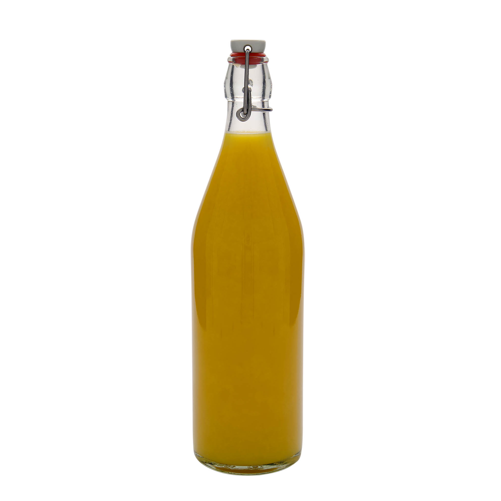 Sticlă de sticlă de 1.000 ml „Giara”, gura: închidere cu clemă Sticlă de sticlă de 1.000 ml „Giara”, gura: închidere cu clemă