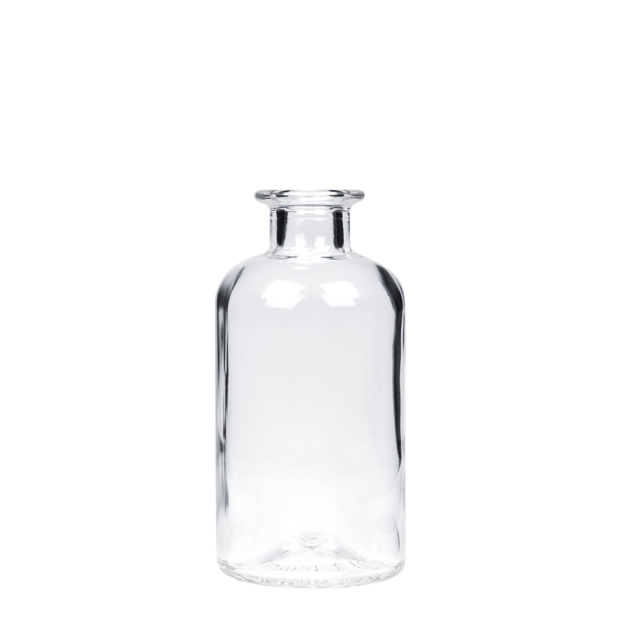Sticlă de sticlă de 250 ml pentru farmacist, gura: dop de plută Sticlă de sticlă de 250 ml pentru farmacist, gura: dop de plută