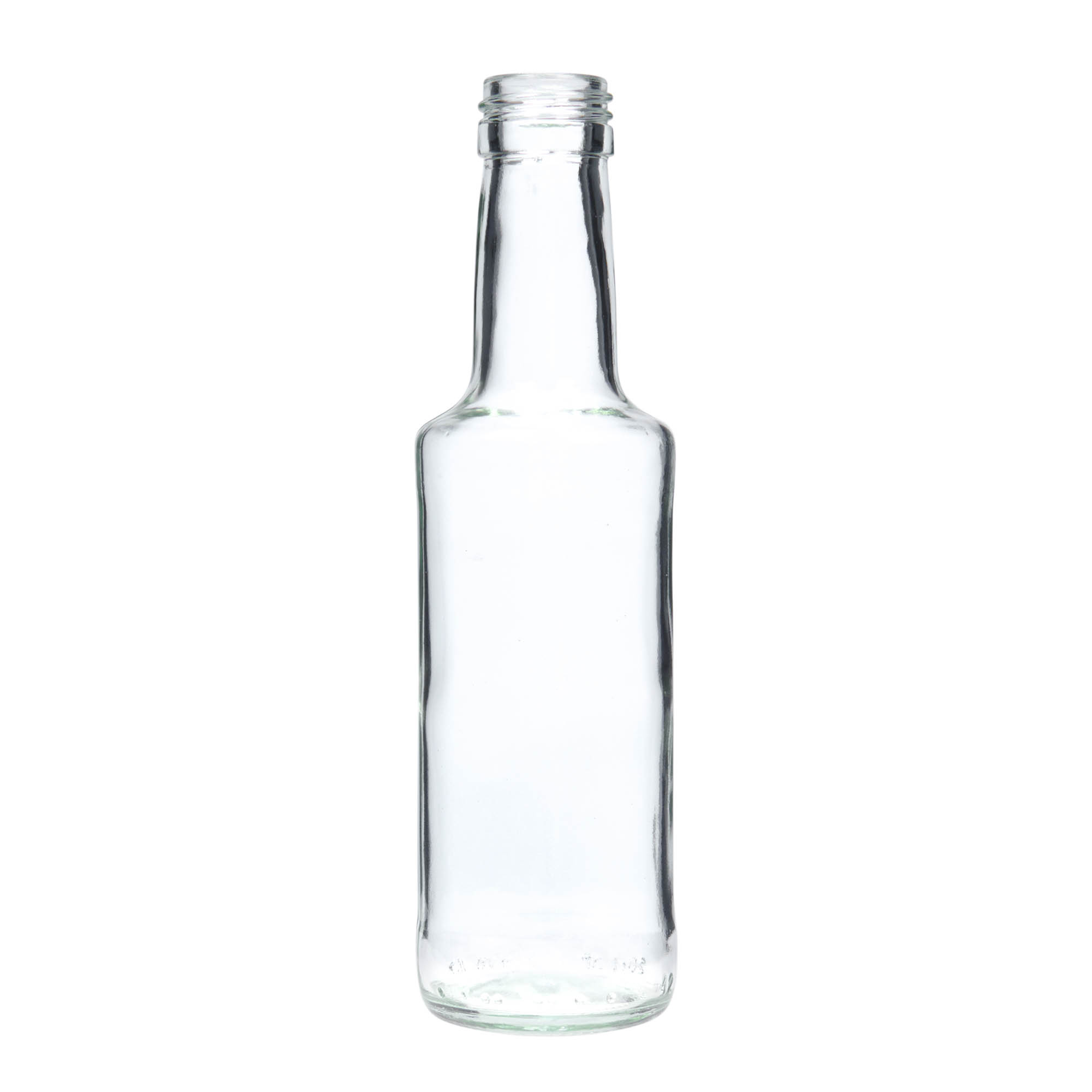 Sticlă de sticlă de 200 ml „Bernie”, gura: PP 28 Sticlă de sticlă de 200 ml „Bernie”, gura: PP 28