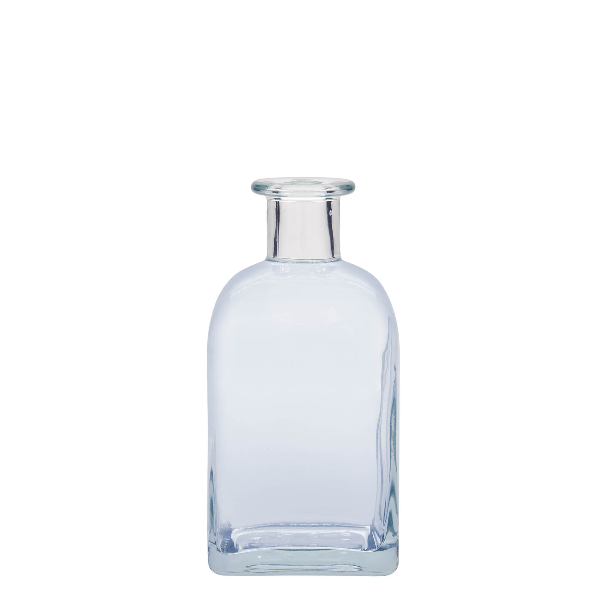 Sticlă de 350 ml, Apotecar Carré, pătrată, gură: dop de plută Sticlă de 350 ml, Apotecar Carré, pătrată, gură: dop de plută