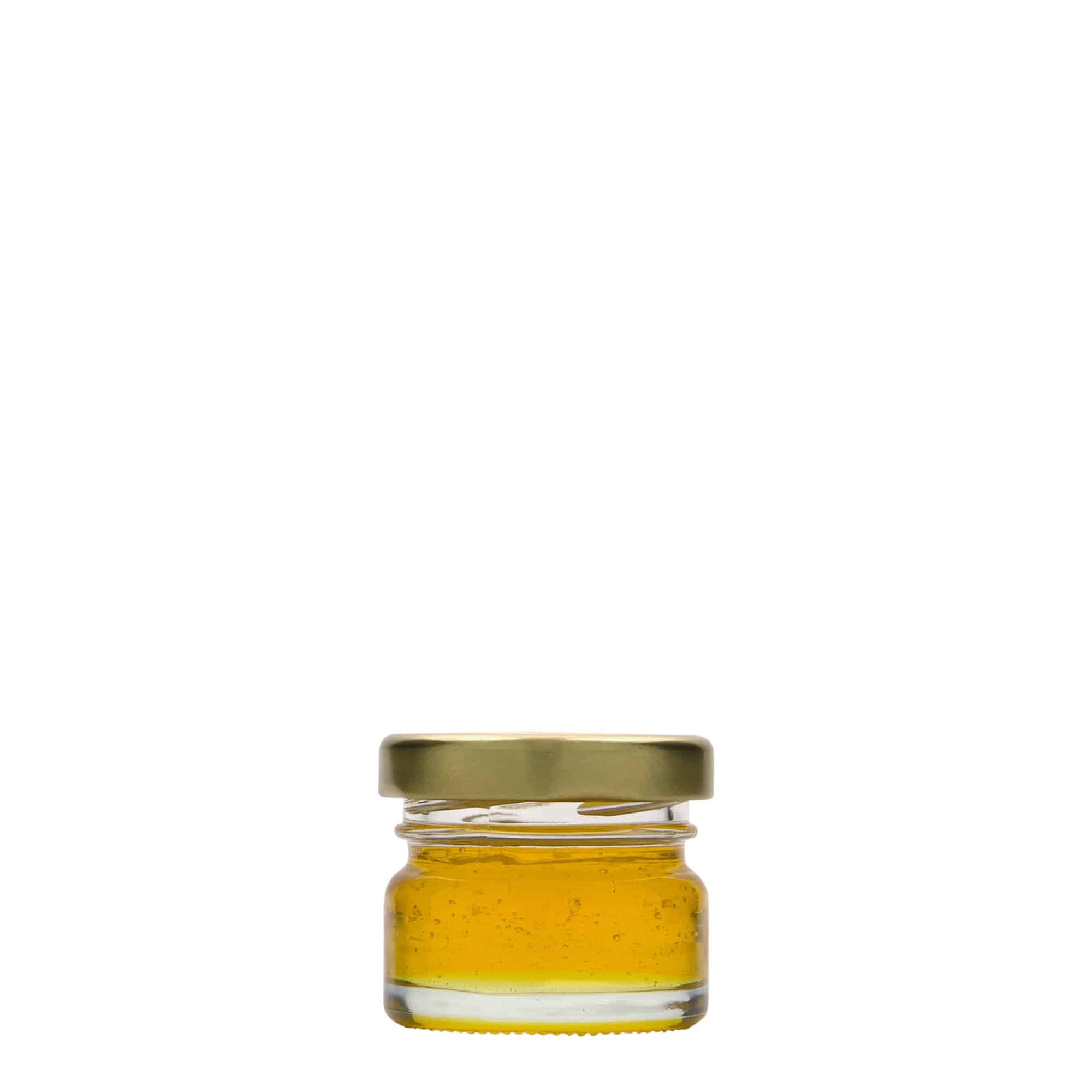 30 ml sticlă rotundă plată, gură: Twist-Off (TO 43)