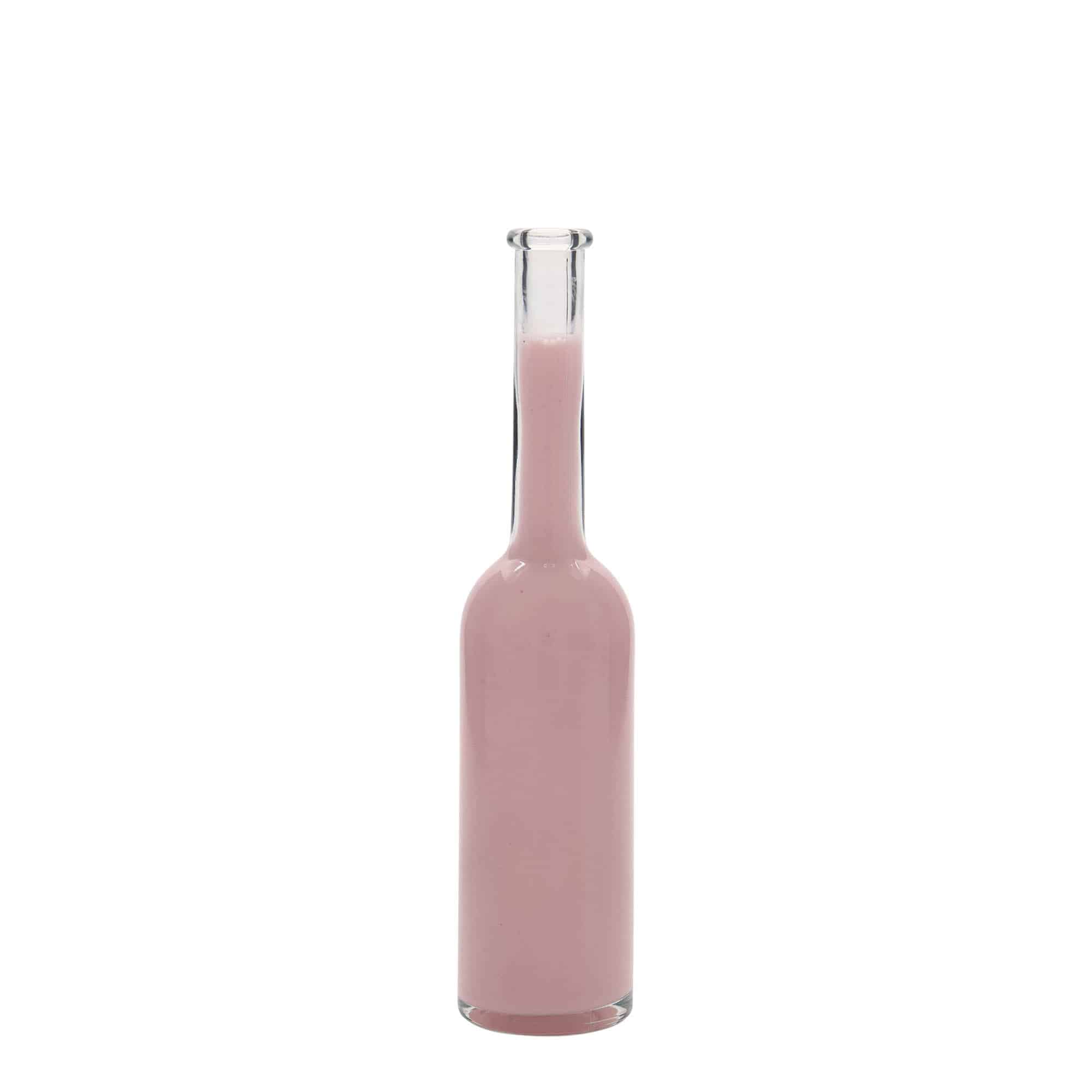 Sticlă de sticlă de 100 ml 'Opera', gura: dop de plută