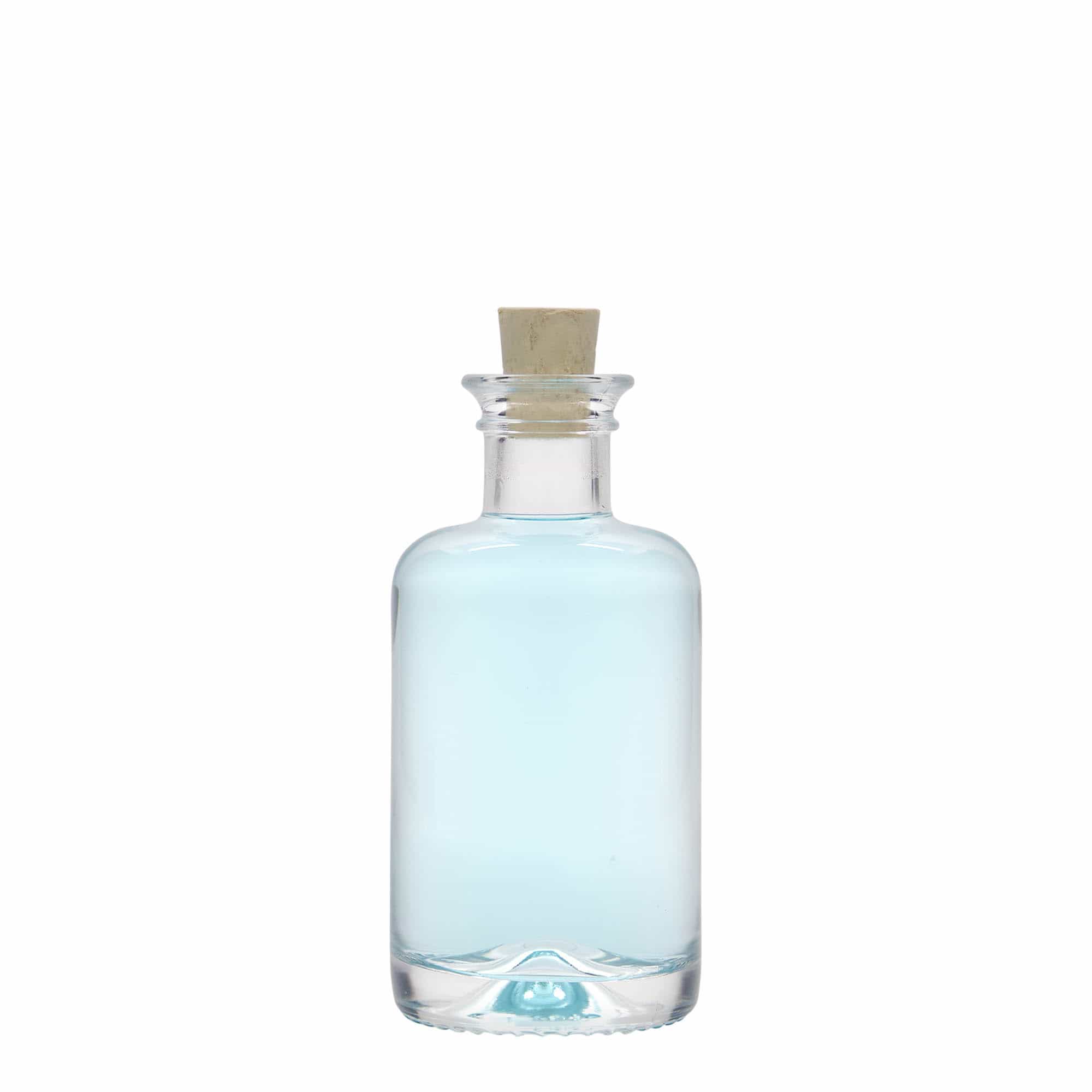Sticlă de sticlă de 100 ml pentru farmacist, gura: dop