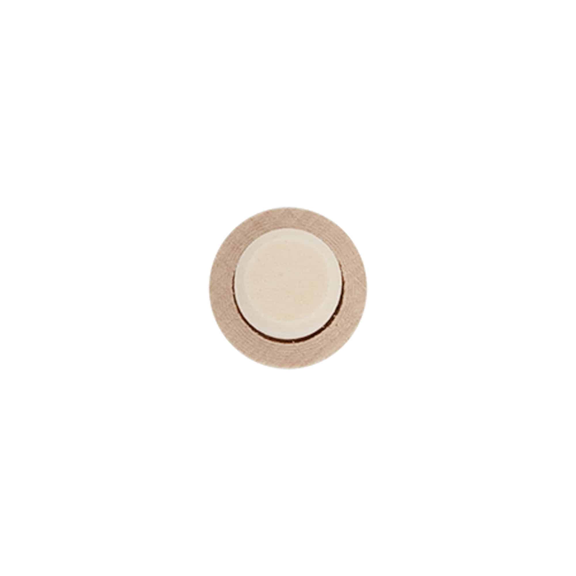 Dop cu mâner 14 mm, lemn/plastic, pentru gura: dop de plută