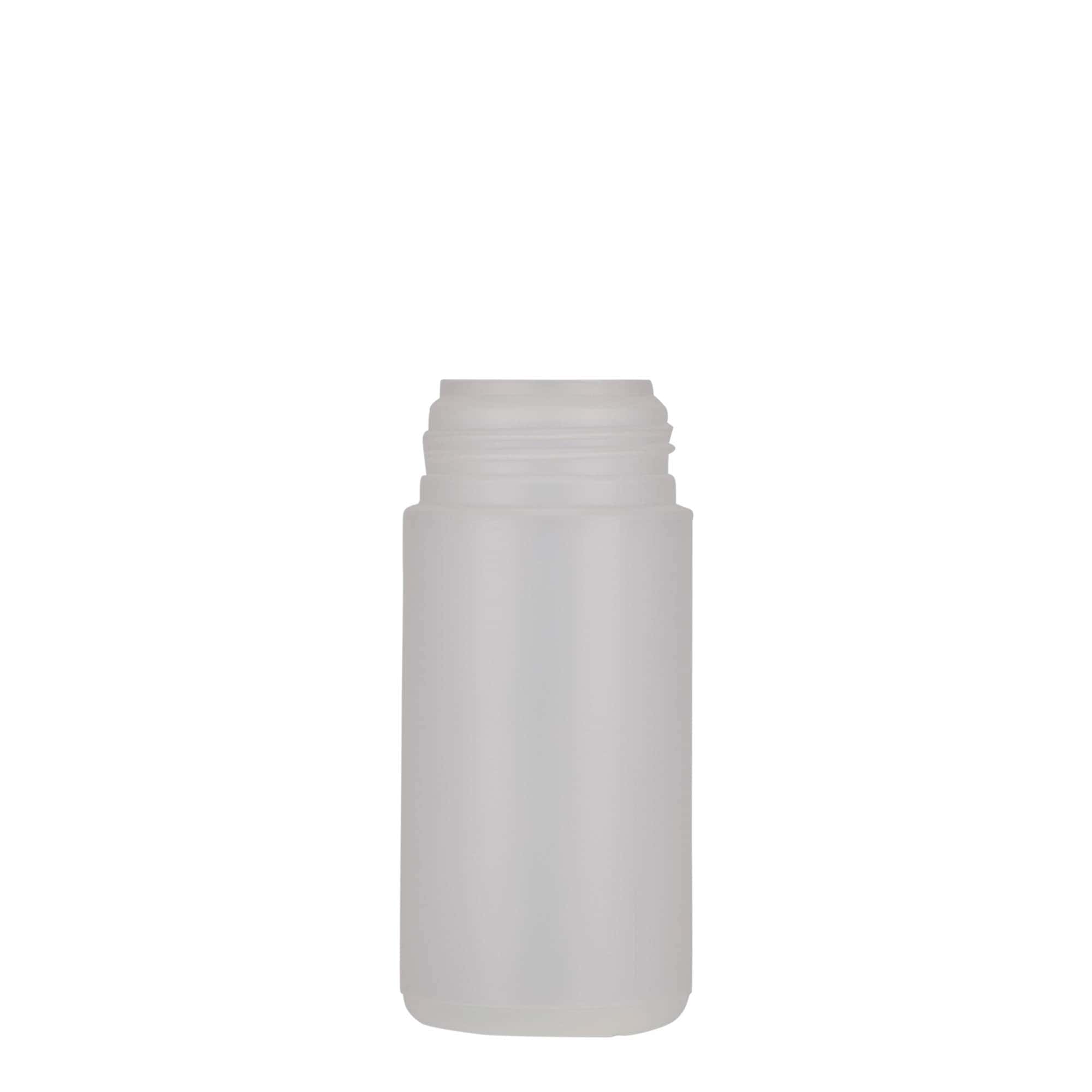 100 ml flacon dozator „Foamer”, plastic PE, natural, gura: capac cu filet